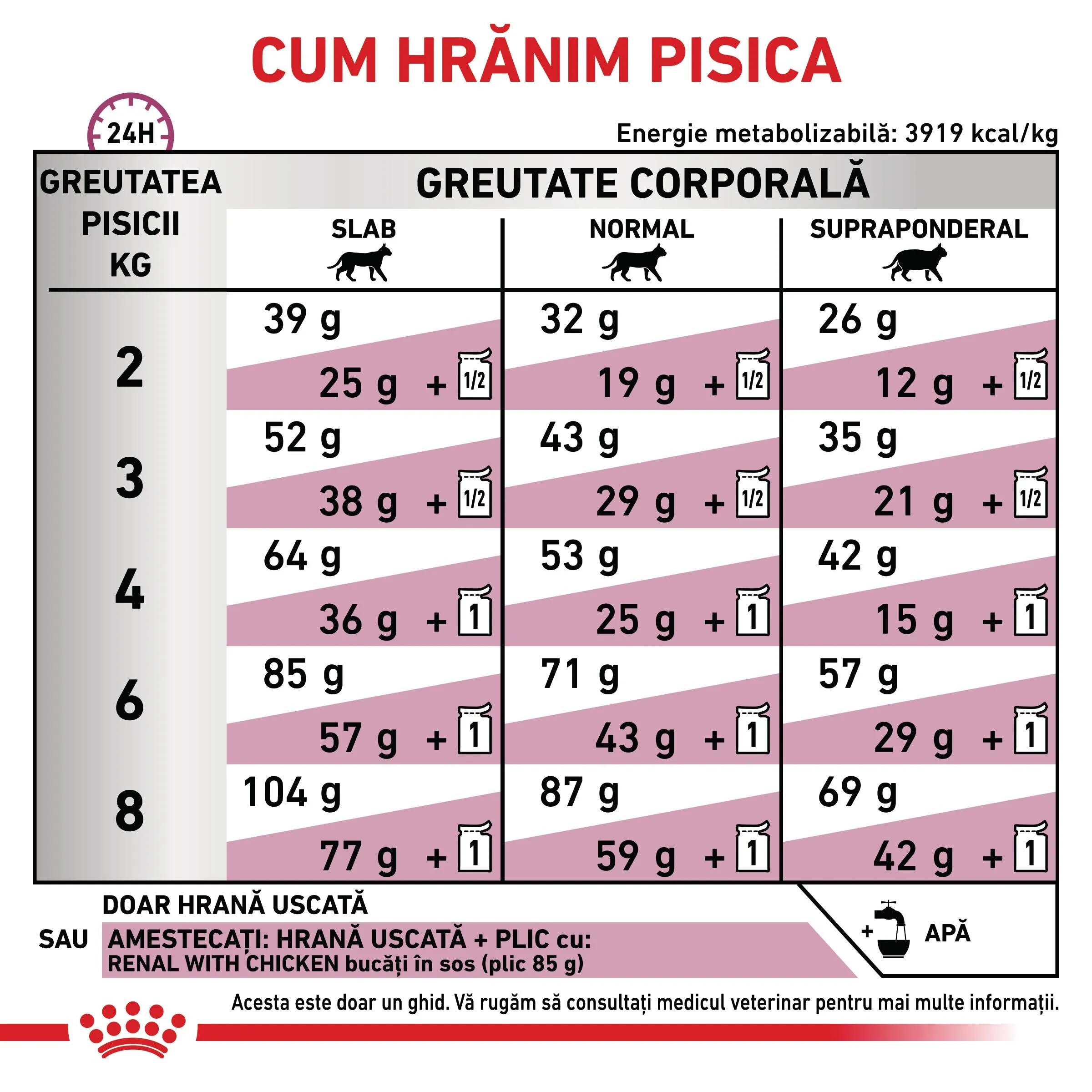 ROYAL CANIN VETERINARY DIET ROYAL CANIN VD Renal Special dietă veterinară hrană uscată pisici sistem renal 4kg