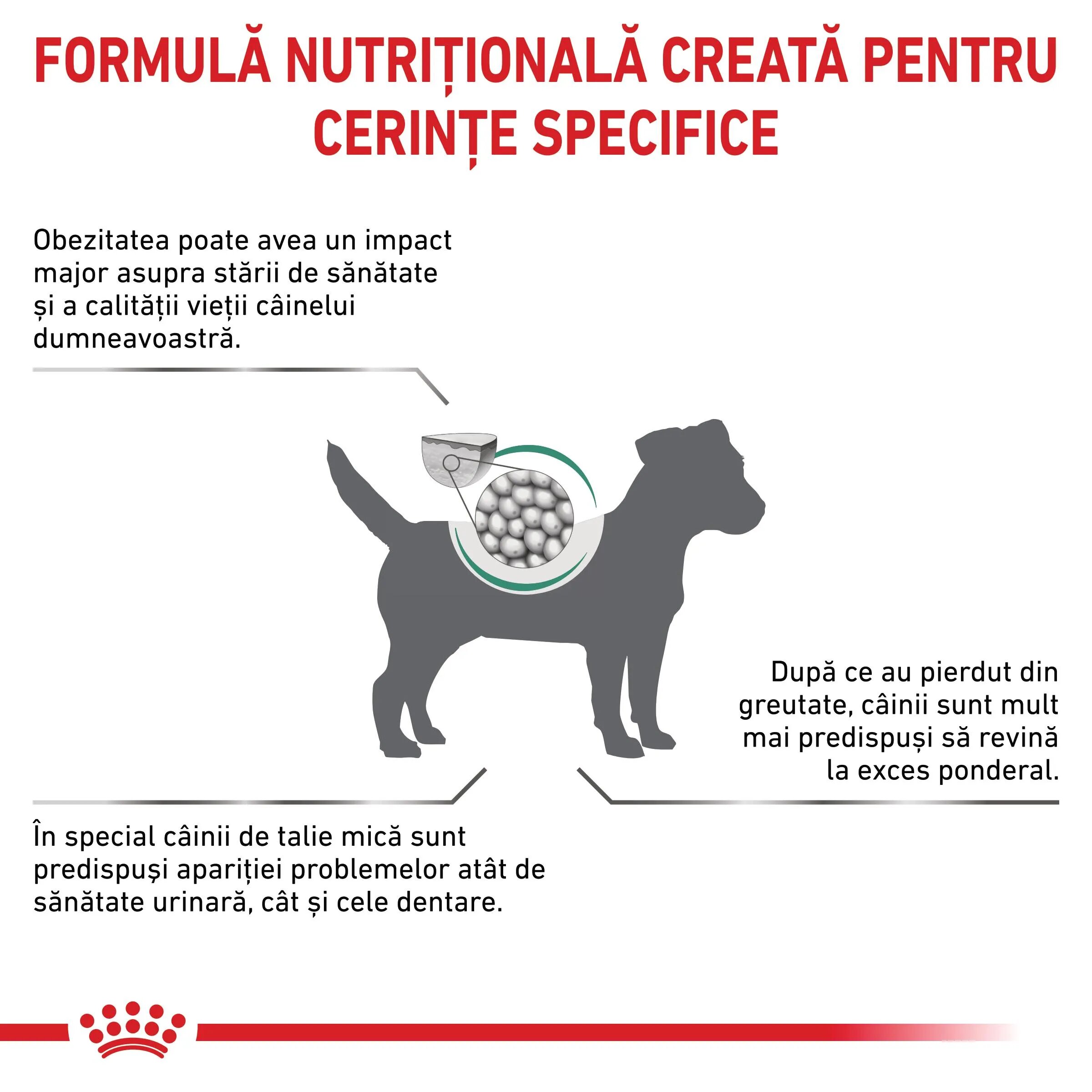 ROYAL CANIN VETERINARY DIET ROYAL CANIN VD Satiety Small Dog XS-S dietă veterinară hrană uscată câini obezitate 3kg