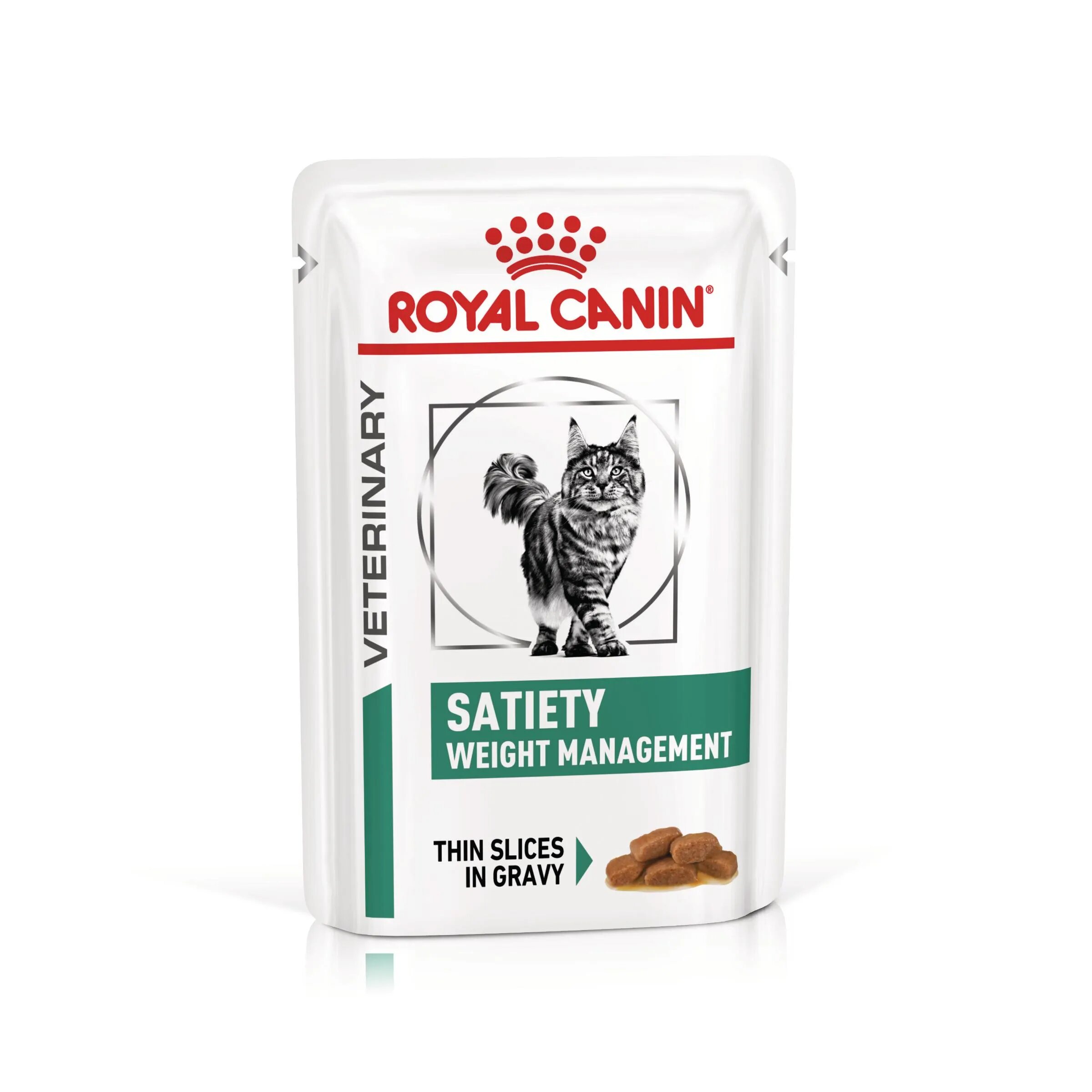 ROYAL CANIN VETERINARY DIET ROYAL CANIN VD Satiety Weight Management dietă veterinară plic hrană umedă pisici obezitate (în sos) bax 85g x 12buc