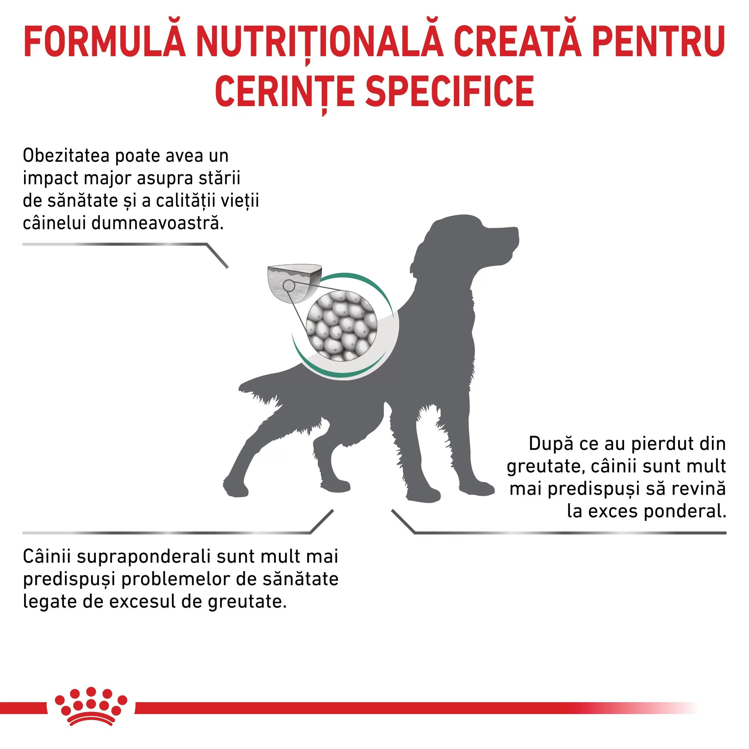 ROYAL CANIN VETERINARY DIET ROYAL CANIN VD Satiety XS-XL dietă veterinară hrană uscată câini obezitate 1.5kg