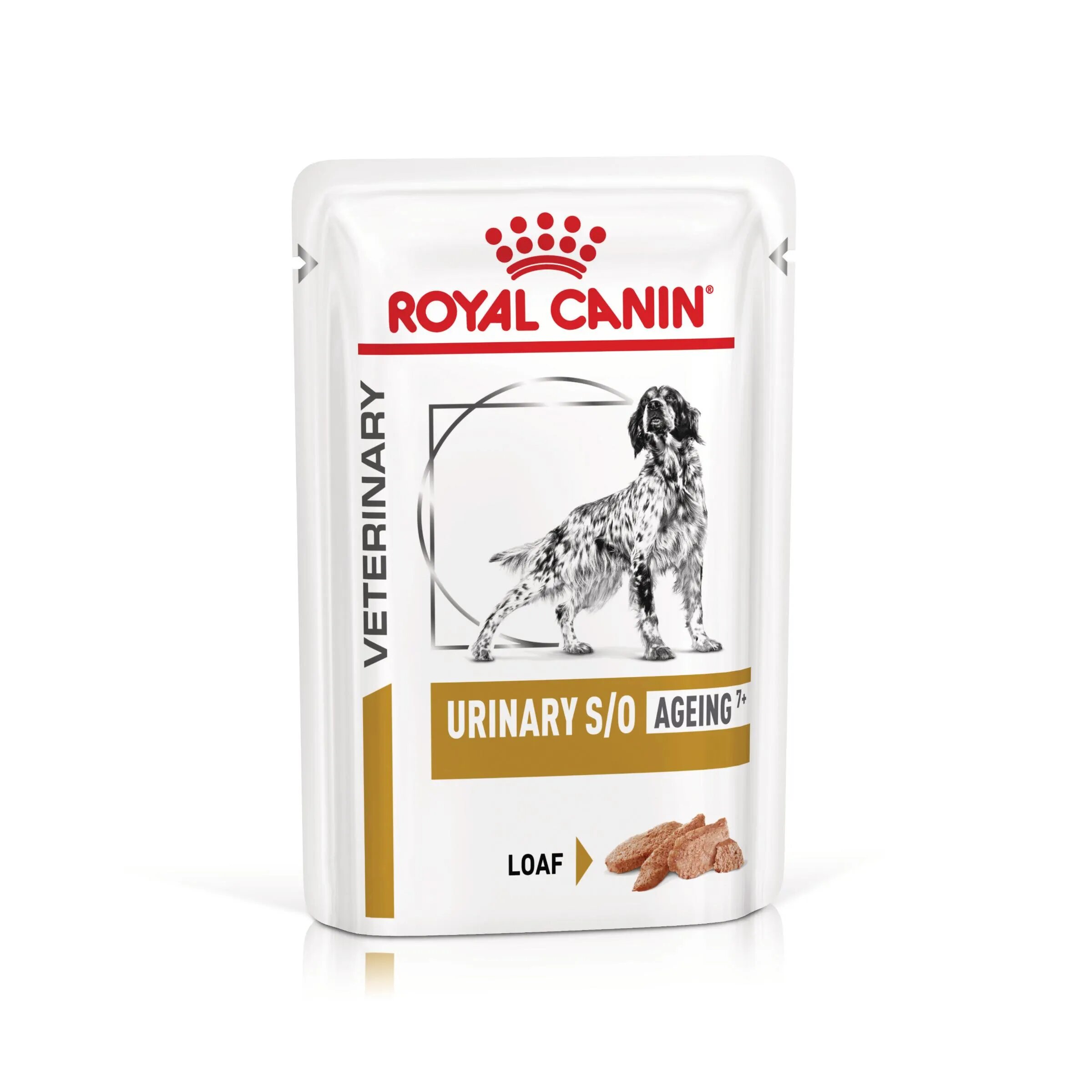 ROYAL CANIN VETERINARY DIET ROYAL CANIN VD Urinary S/O Ageing 7+ XS-XL dietă veterinară plic hrană umedă câini senior sistem urinar (pate) bax 85g x 12buc