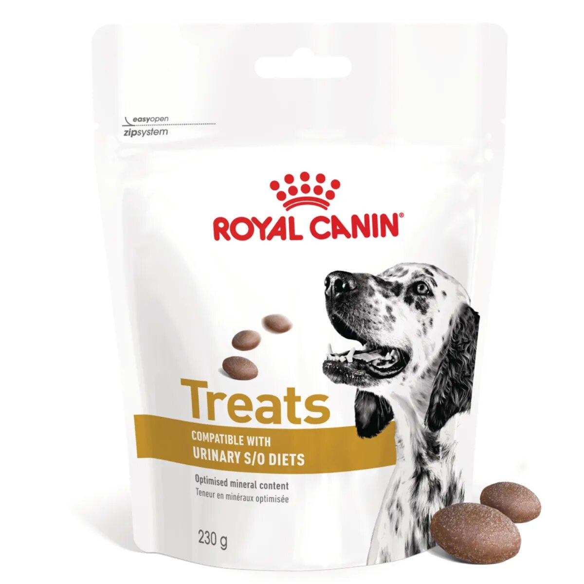 ROYAL CANIN VETERINARY DIET Urinary S/O Treats punguță recompense funcționale câini sistem urinar 230g