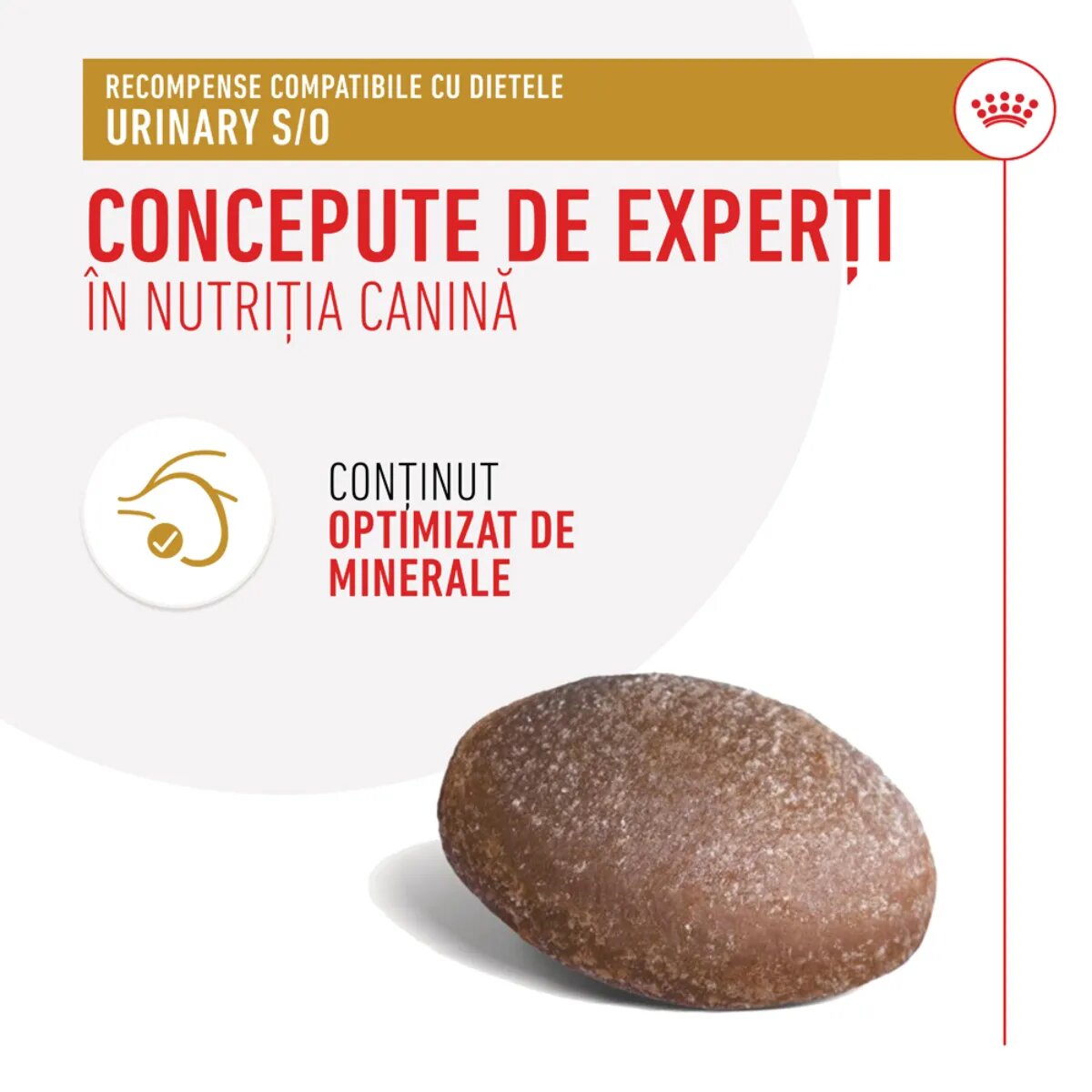 ROYAL CANIN VETERINARY DIET Urinary S/O Treats punguță recompense funcționale câini sistem urinar 230g