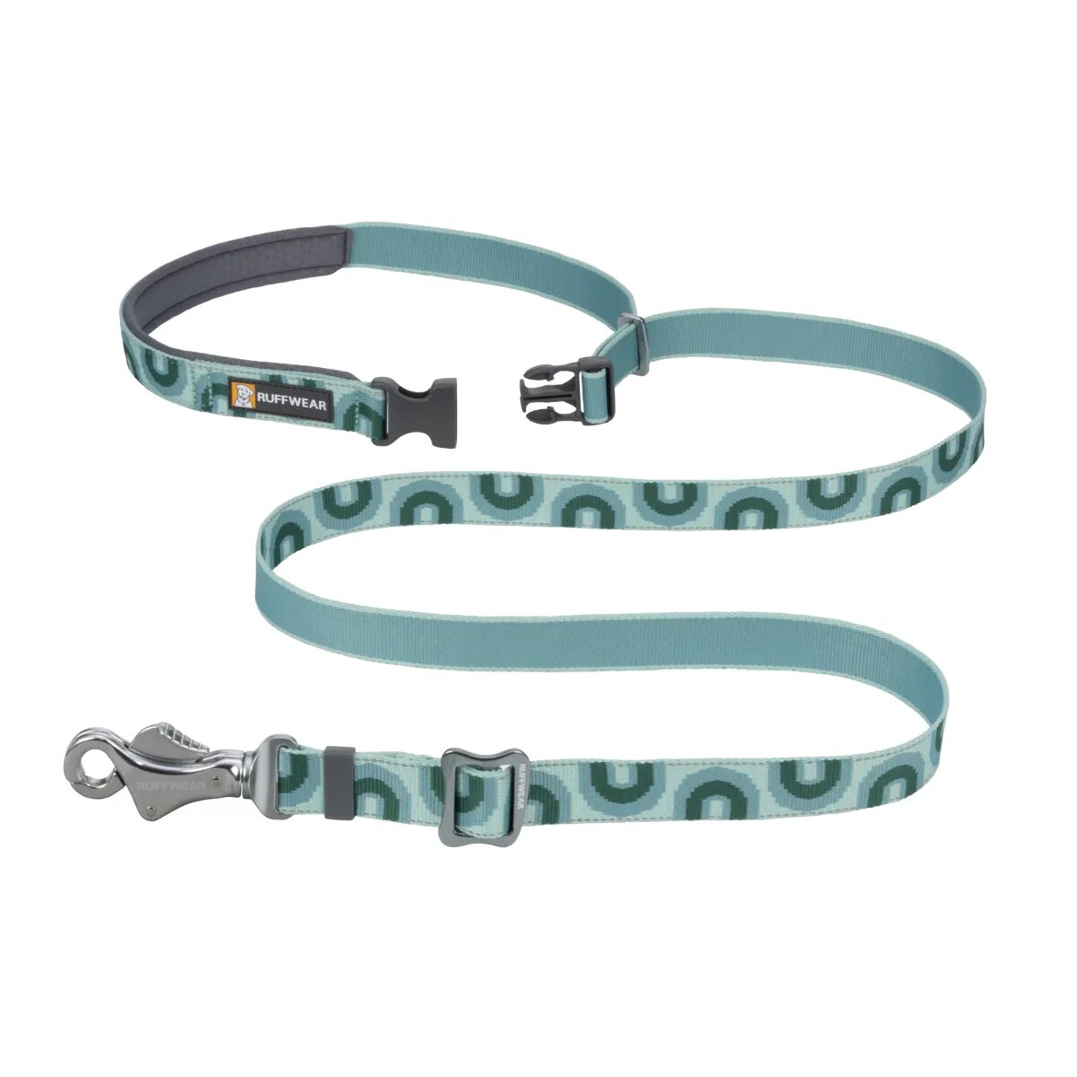 RUFFWEAR Crag lesă bandă hands free sport câini ajustabilă reflectorizantă Crag Grassy Oxbow lesă bandă hands free sport câini ajustabilă reflectorizantă diverse culori XS-XL(1.8m x 2.5cm)