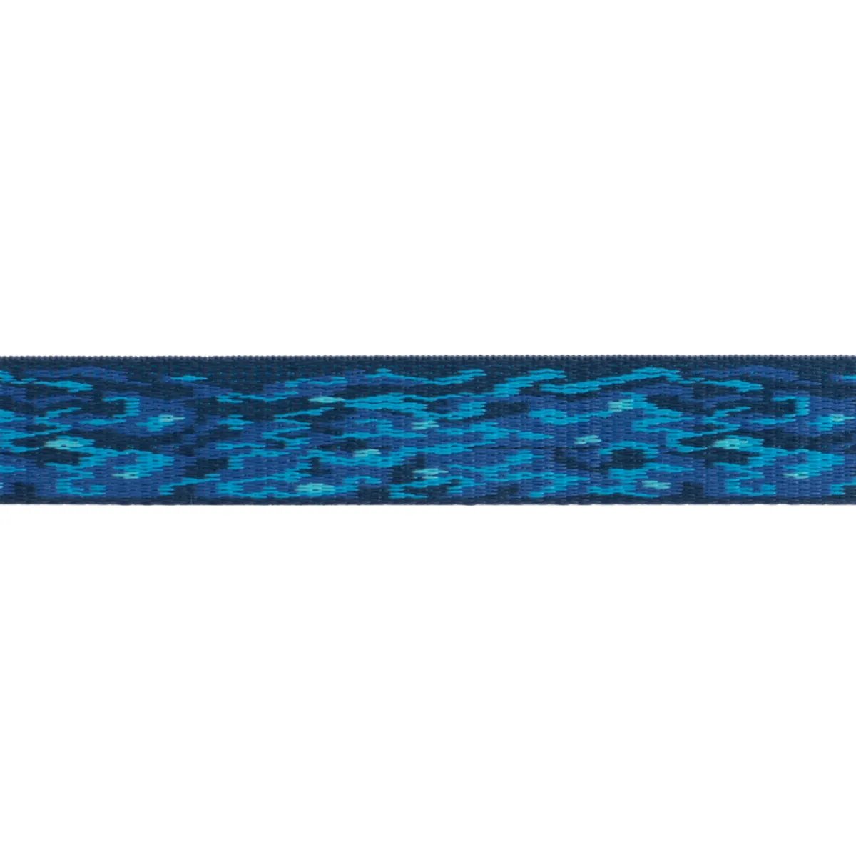 RUFFWEAR Flat Out zgardă bandă câini ajustabilă Flat Out Oceanic Distortion zgardă bandă câini ajustabilă albastru L(51-66 x 2.5cm)