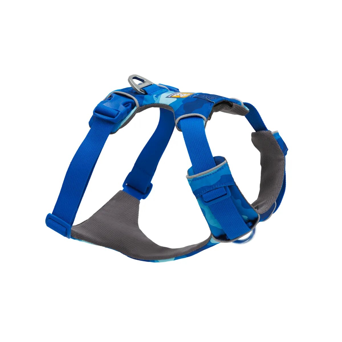 RUFFWEAR Front Rage ham prindere dublă(piept&spate) dresaj câini ajustabil reflectorizant Front Rage Coastal Mountains ham prindere dublă(piept&spate) dresaj câini ajustabil reflectorizant albastru L-XL(81-107cm)