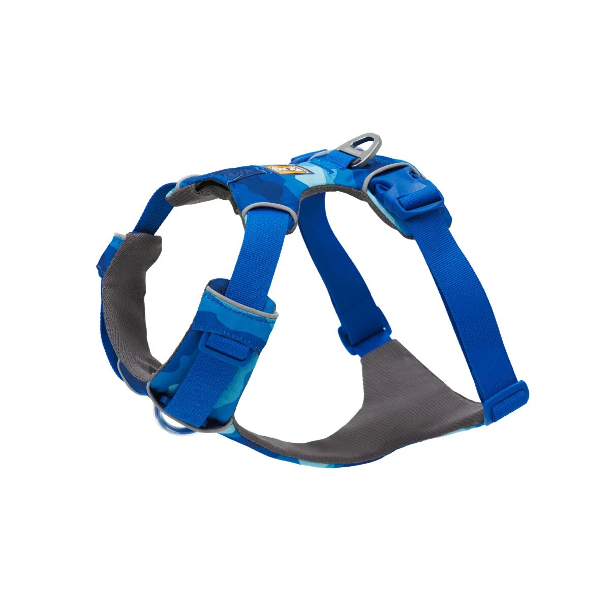 RUFFWEAR Front Rage ham prindere dublă(piept&spate) dresaj câini ajustabil reflectorizant Front Rage Coastal Mountains ham prindere dublă(piept&spate) dresaj câini ajustabil reflectorizant albastru L-XL(81-107cm)