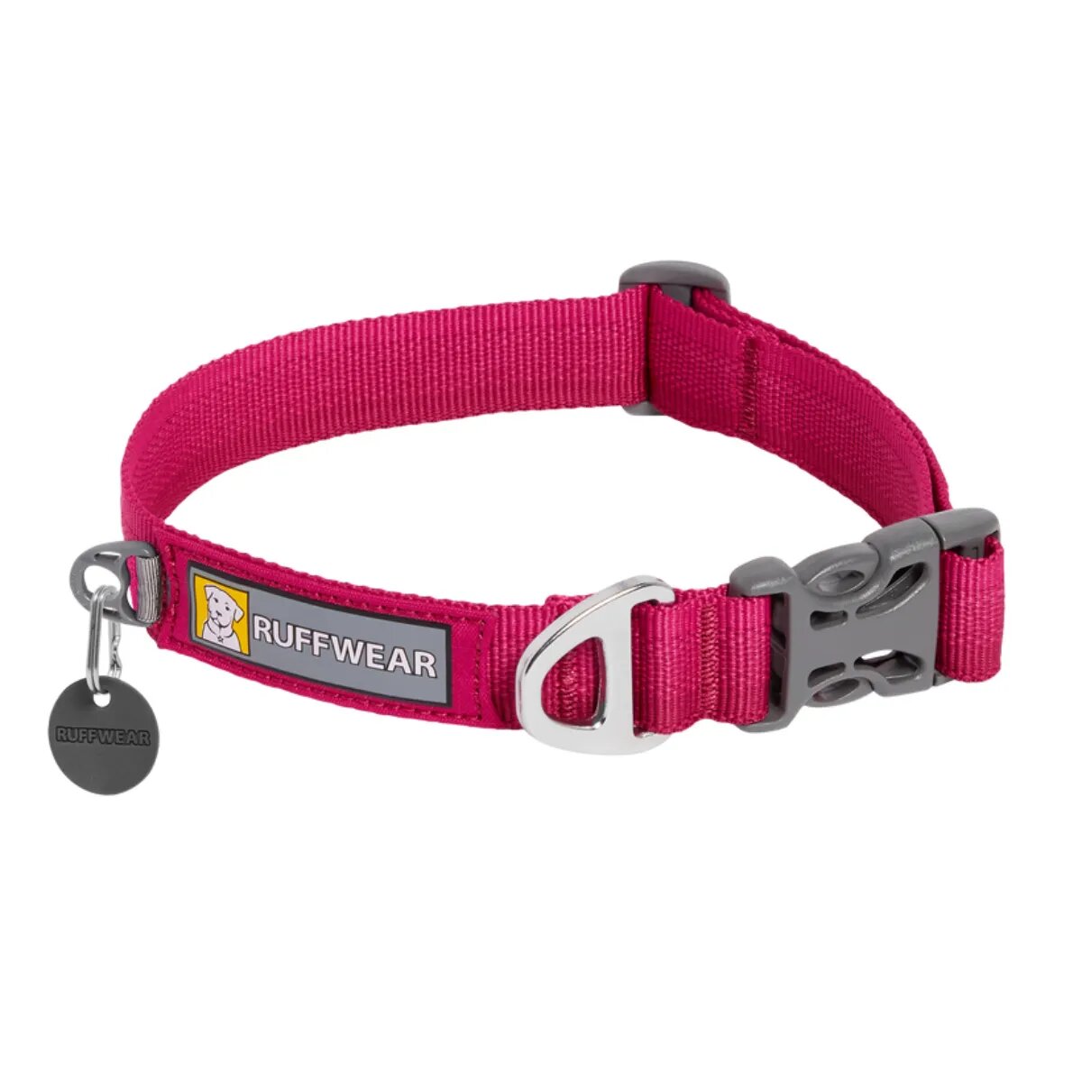 RUFFWEAR Front Rage zgardă bandă câini ajustabilă Front Rage Hibiscus Pink zgardă bandă câini ajustabilă roz L(51-66 x 2.5cm)