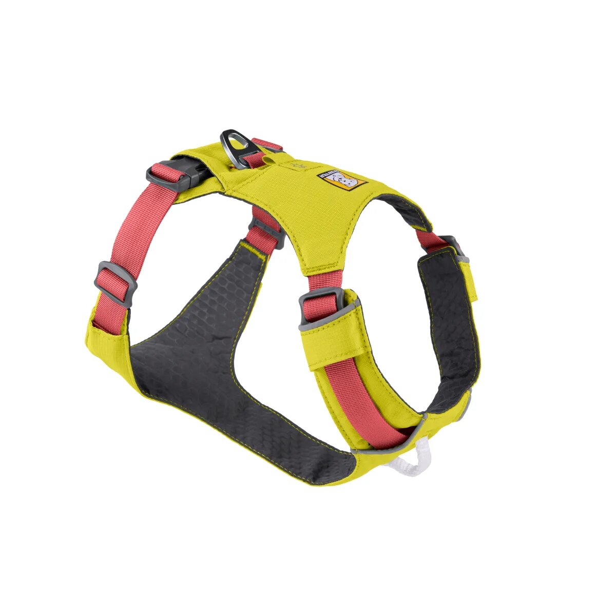 RUFFWEAR Hi & Light ham prindere dublă(piept&spate) câini ajustabil reflectorizant Hi & Light Lichen Green ham prindere dublă(piept&spate) câini ajustabil reflectorizant verde L-XL(81-107cm)