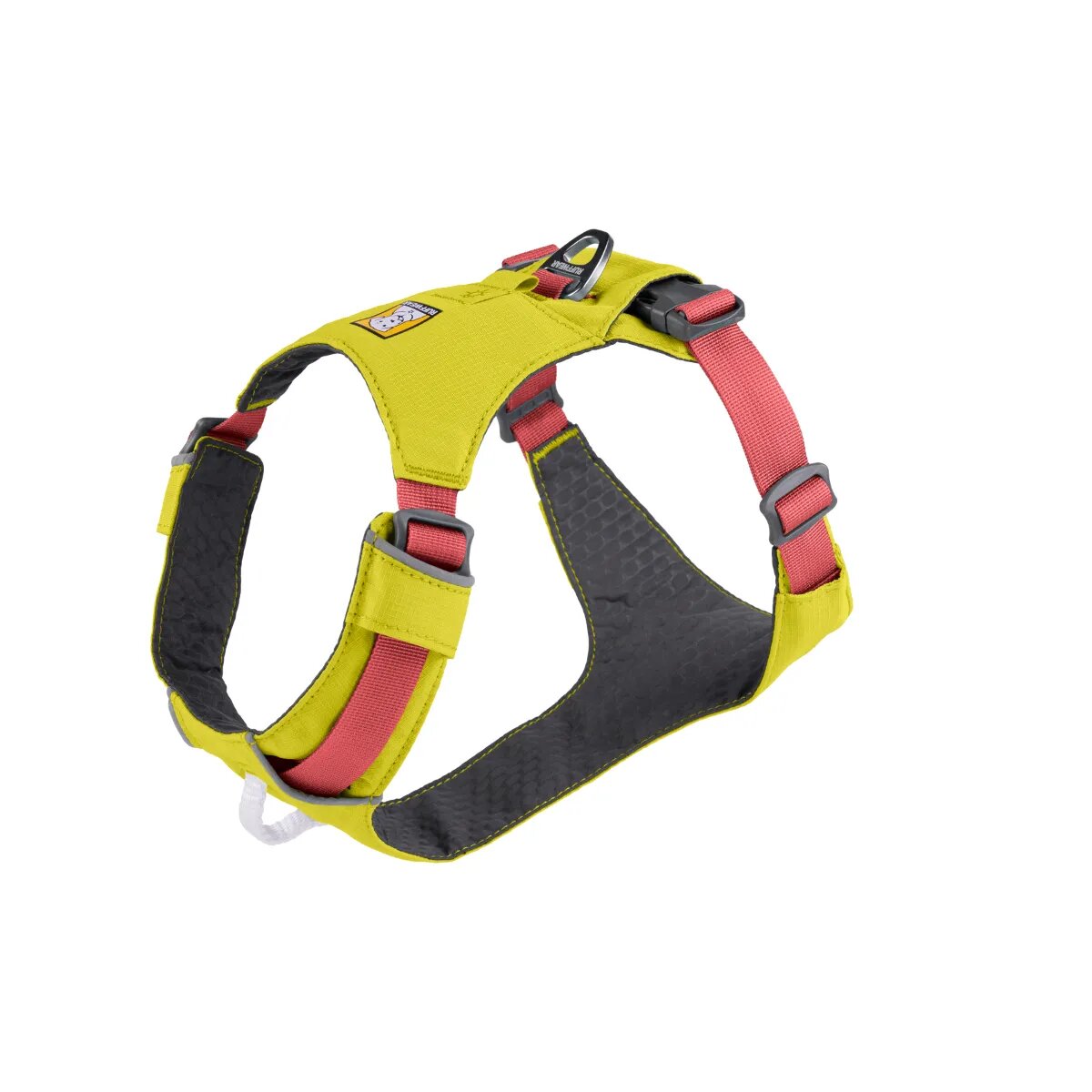 RUFFWEAR Hi & Light ham prindere dublă(piept&spate) câini ajustabil reflectorizant Hi & Light Lichen Green ham prindere dublă(piept&spate) câini ajustabil reflectorizant verde XS(23-33cm)