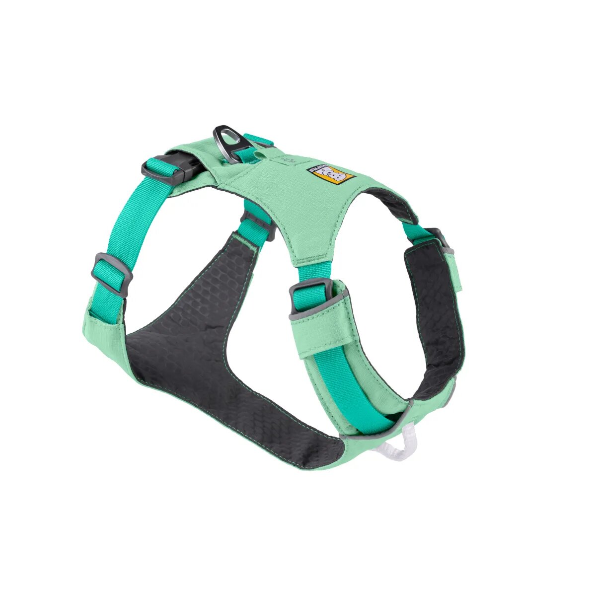 RUFFWEAR Hi & Light ham prindere dublă(piept&spate) câini ajustabil reflectorizant Hi & Light Sage Green ham prindere dublă(piept&spate) câini ajustabil reflectorizant verde L-XL(81-107cm)