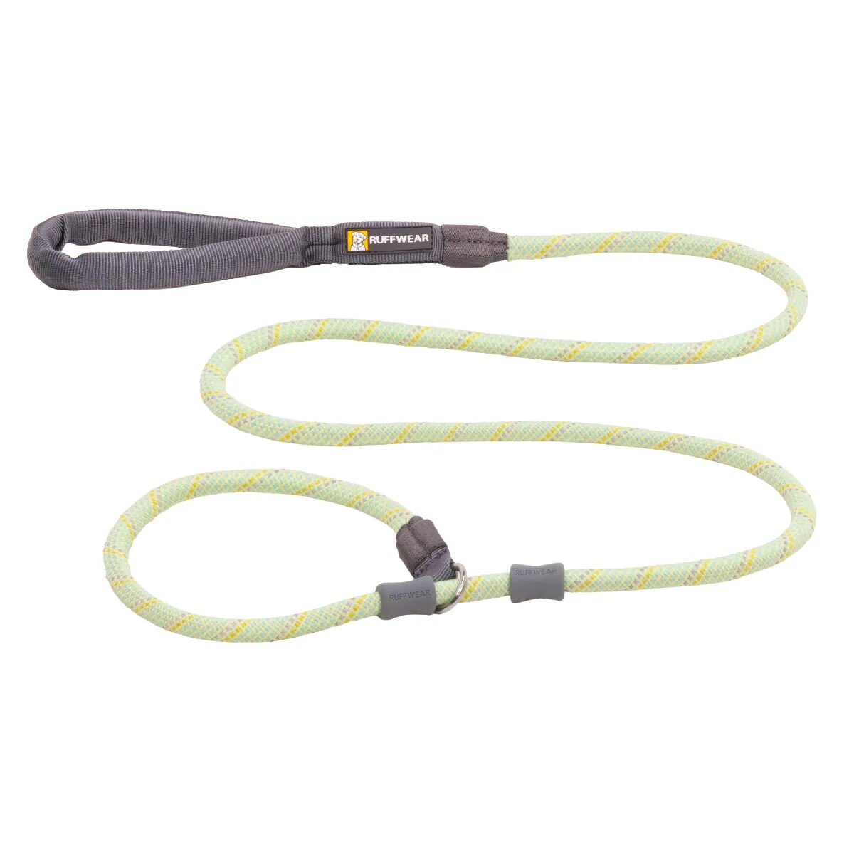 RUFFWEAR Just-a-Cinch lesă cordelină slip cu limitator câini reflectorizantă Just-a-Cinch Moss Green lesă cordelină slip cu limitator câini reflectorizantă verde XS-XL(1.5m x 1.1cm)
