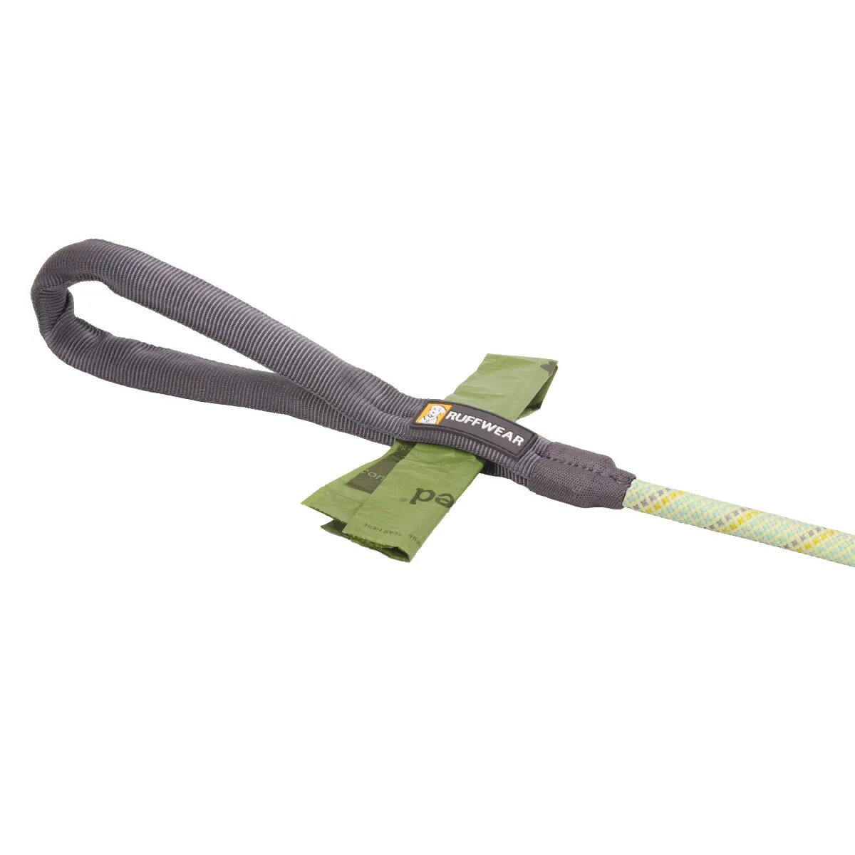 RUFFWEAR Just-a-Cinch lesă cordelină slip cu limitator câini reflectorizantă Just-a-Cinch Moss Green lesă cordelină slip cu limitator câini reflectorizantă verde XS-XL(1.5m x 1.1cm)