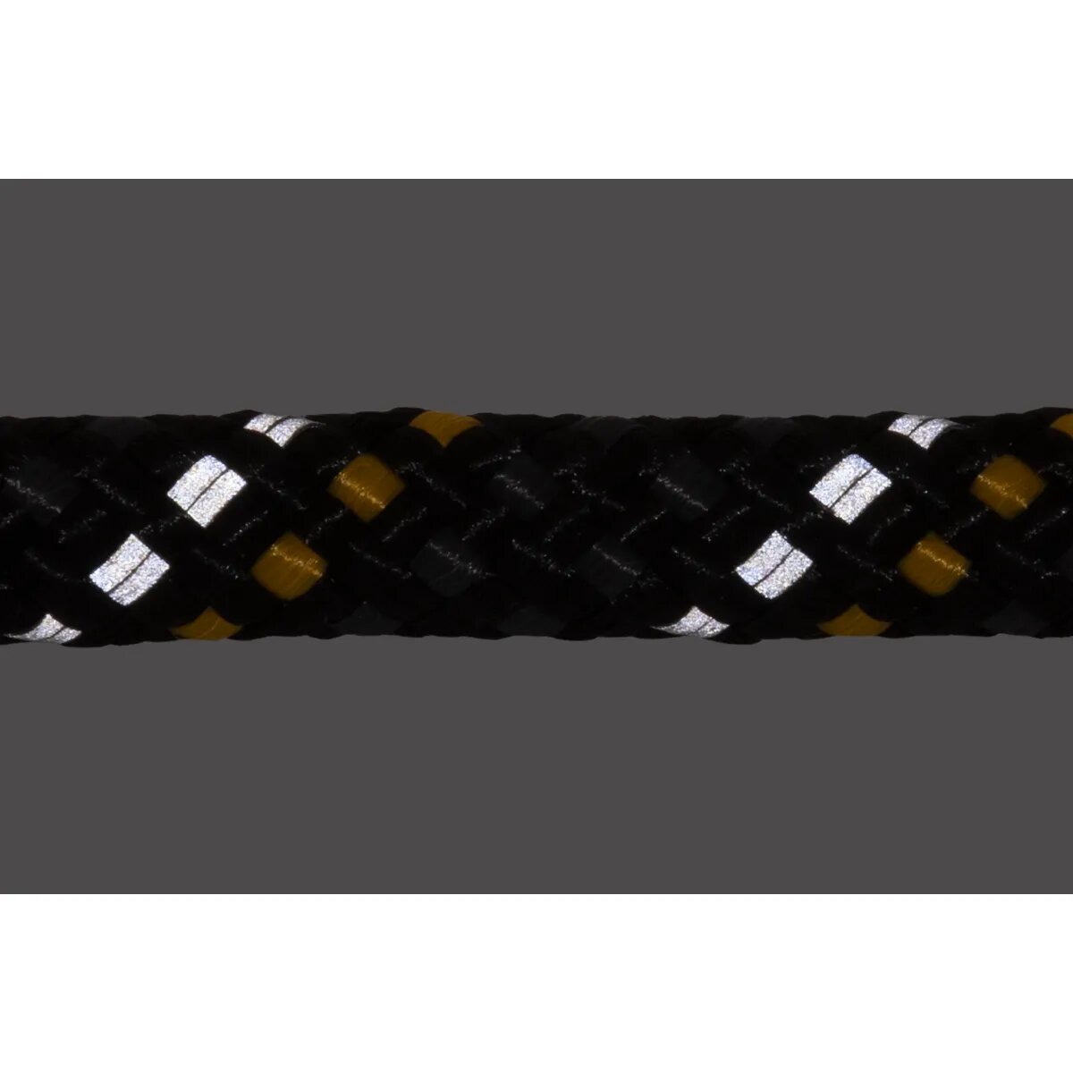 RUFFWEAR Knot a Collar zgardă cordelină sport câini ajustabilă reflectorizantă Knot a Collar Obsidian Black zgardă cordelină sport câini ajustabilă reflectorizantă negru M(36-51 x 0.7cm)
