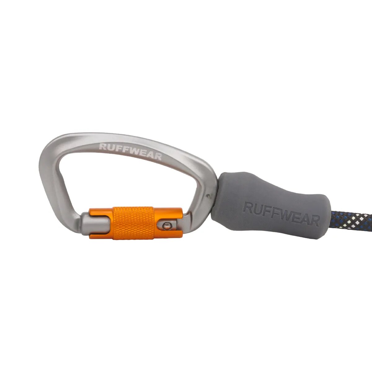 RUFFWEAR Knot-a-Leash lesă cordelină sport câini reflectorizantă Knot-a-Leash Obsidian Black lesă cordelină sport câini reflectorizantă negru S(1.5m x 0.7cm)