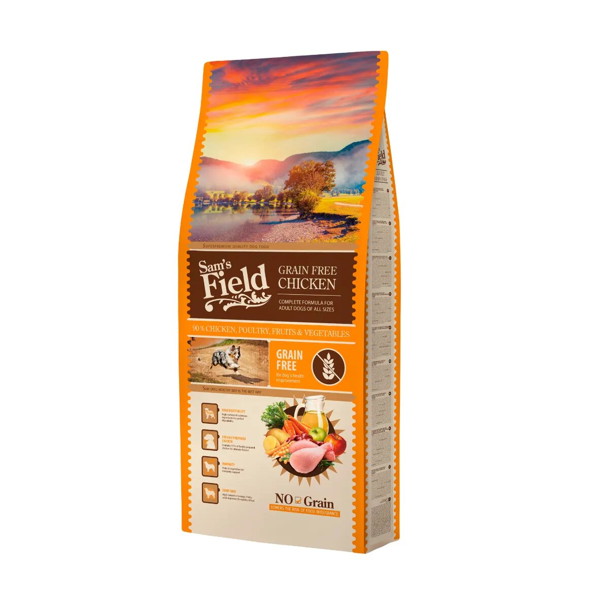 Sam's Field XS-XL Pui hrană uscată fără cereale câini 13kg