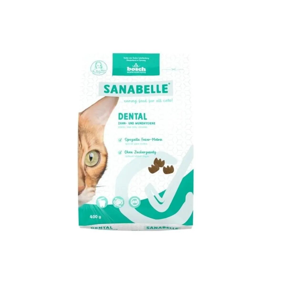 Sanabelle Dental Pasăre hrană uscată pisici sensibilități dentare 400g