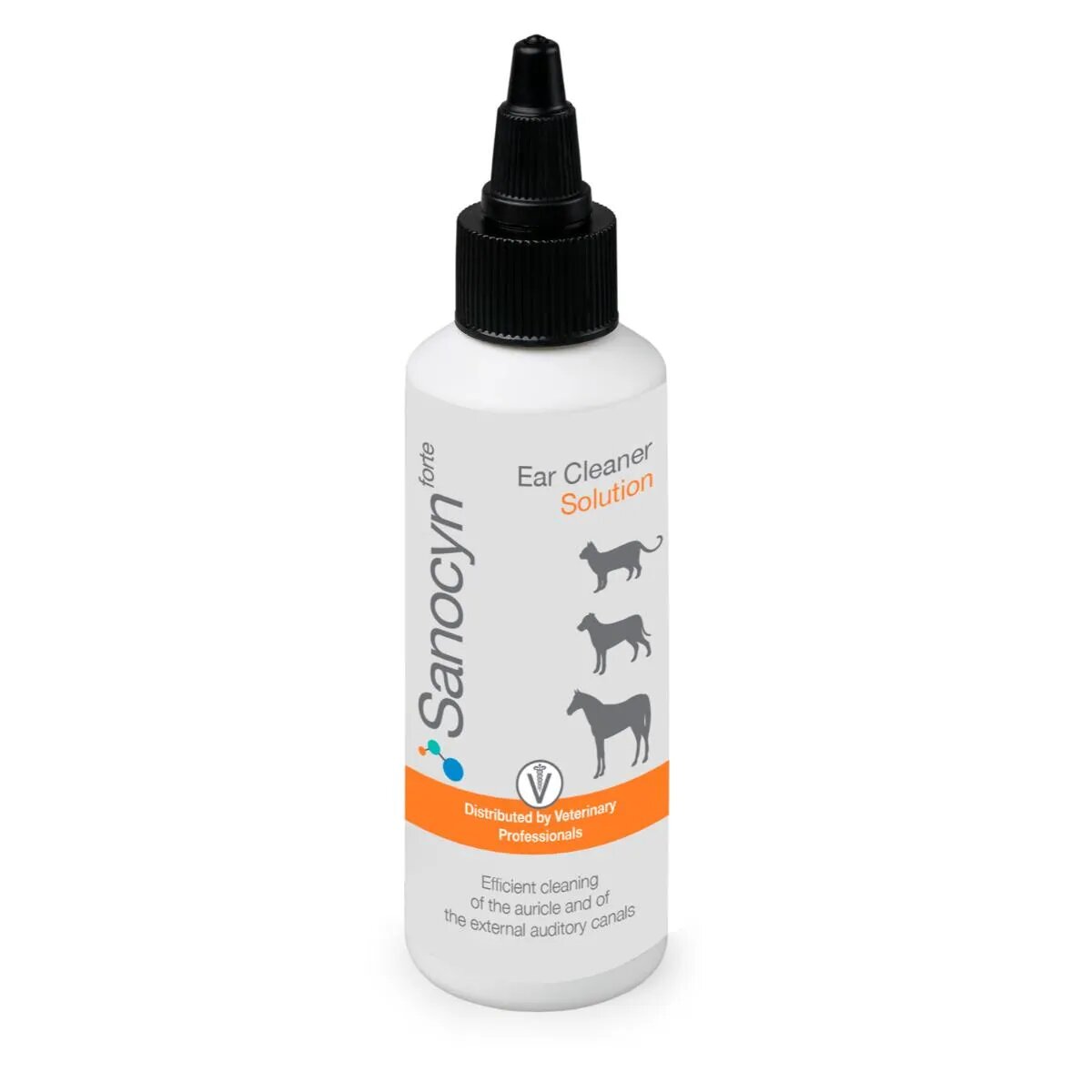 SANOCYN Forte Ear Cleaner soluție igiena urechilor soluție câini și pisici antibacteriană flacon 75ml
