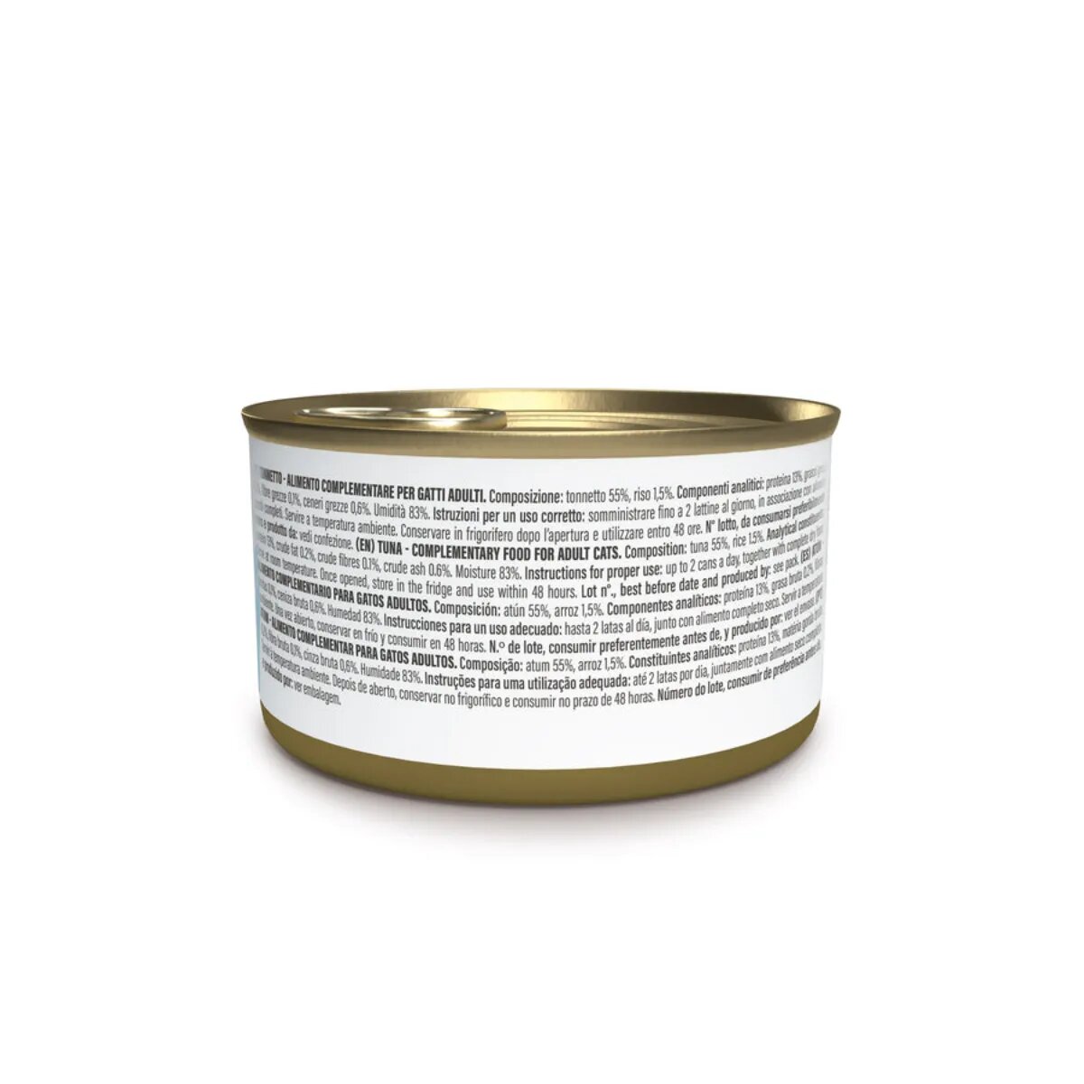 Schesir Complementary In Broth Ton conservă hrană umedă pisici (în supă) 70g