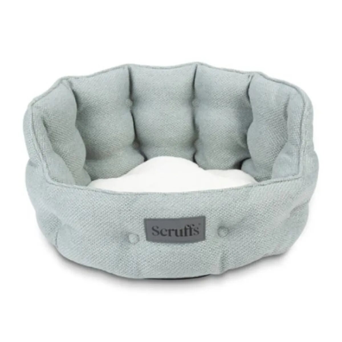 Scruffs Seattle Cat Topaz pat rotund pisici poliester gri ⌀45cm
