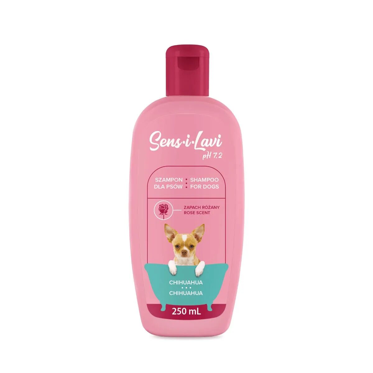 SENS-I-LAVI Chihuahua șampon câini Trandafir flacon 250ml