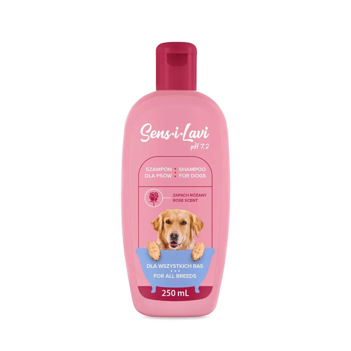 SENS-I-LAVI For All Breeds șampon câini Trandafir flacon 250ml