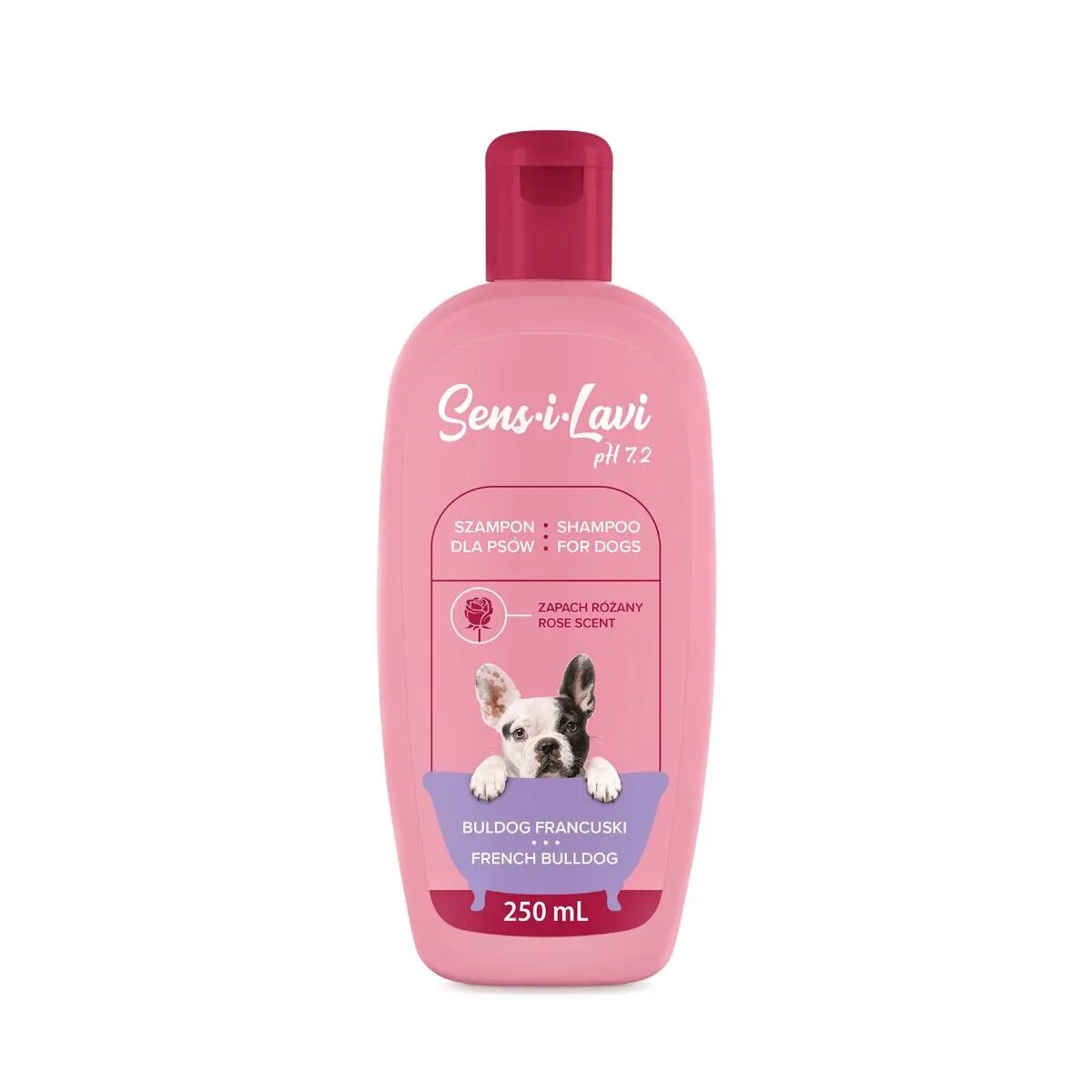 SENS-I-LAVI French Bulldog șampon câini Trandafir flacon 250ml
