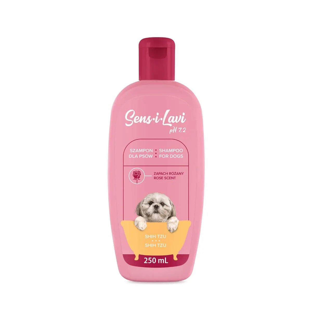 SENS-I-LAVI ShihTzu șampon câini Trandafir flacon 250ml