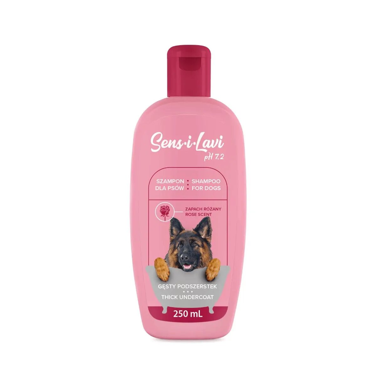 SENS-I-LAVI Thick Undercoat șampon câini Trandafir flacon 250ml