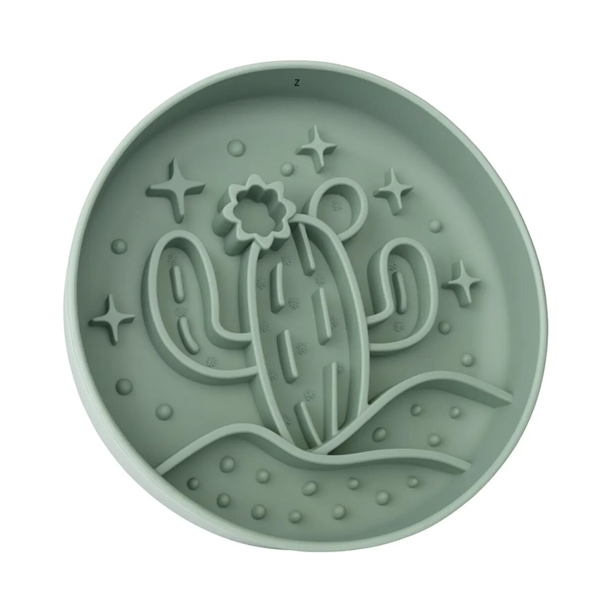 SHAW castron câini rotund hrănire lentă plastic castron câini rotund hrănirelentă plastic verde ⌀20.3cm