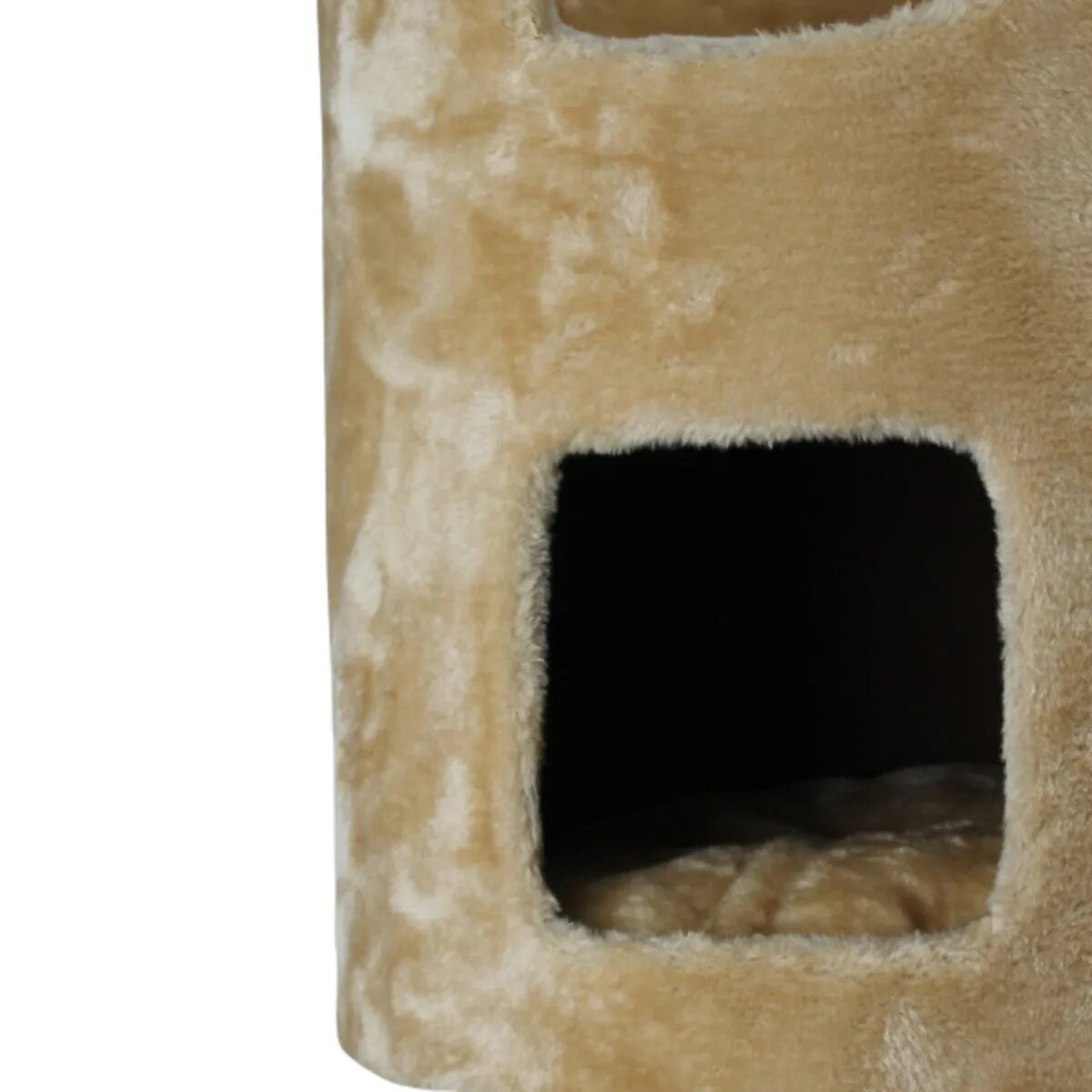 SHAW Oslo căsuța rotundă pisici MDF bej 45x45x60cm