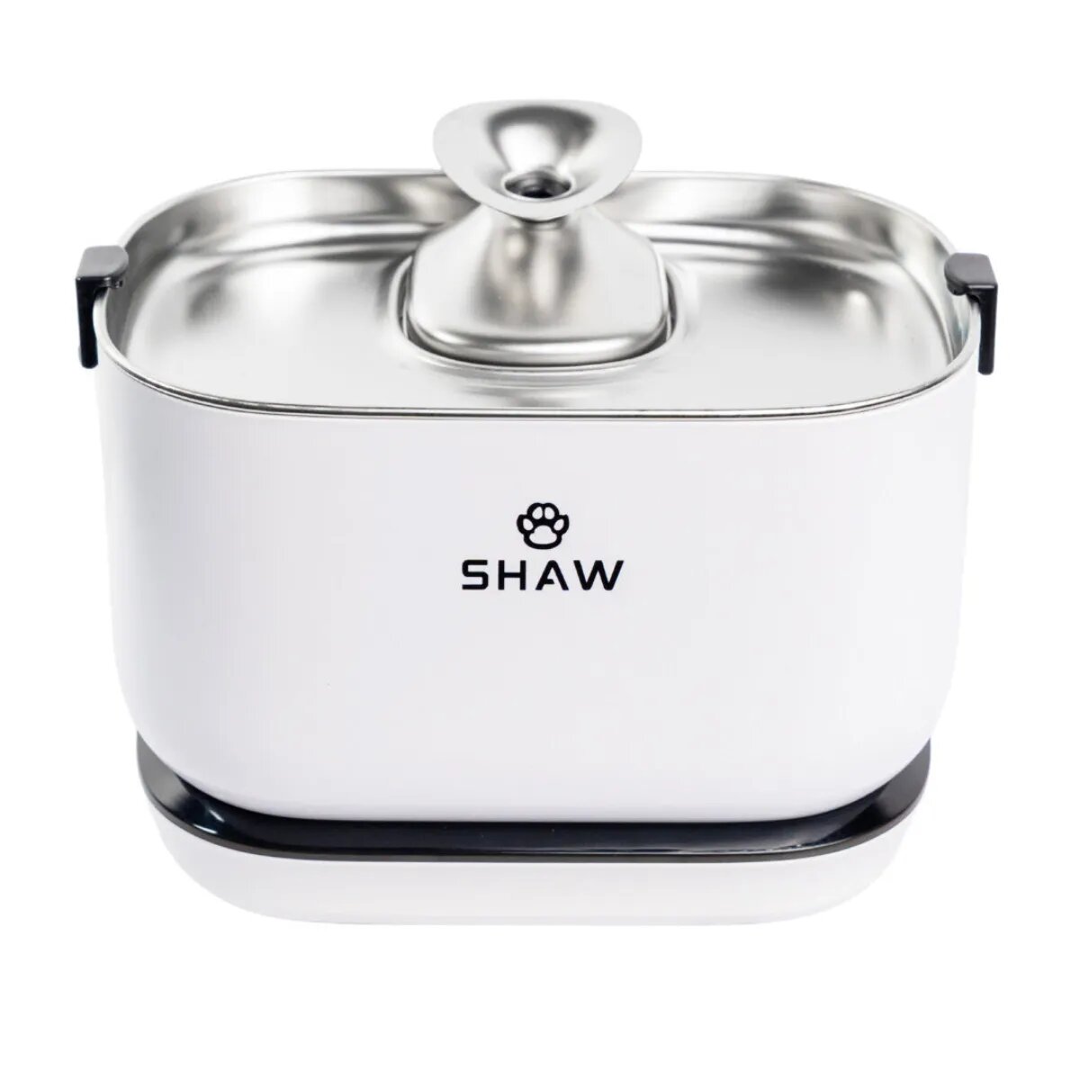 SHAW PRO V3 fântână câini dreptunghiulară senzor pompă inducție sistem filtrare PVC PRO V3 fântână câini și pisici dreptunghiulară senzor pompă inducție sistem filtrare PVC alb 2.5l