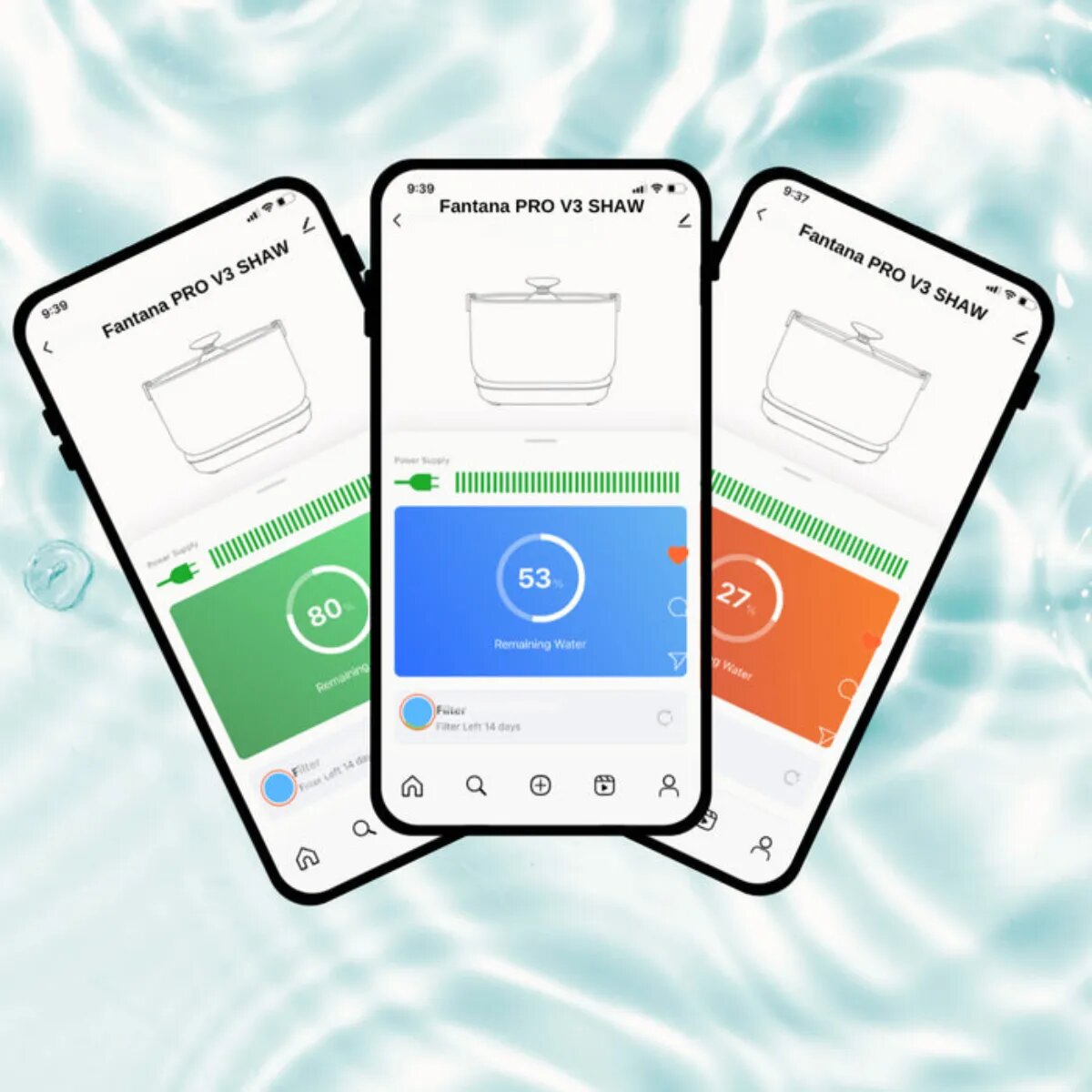 SHAW PRO V3 Smart fântână câini dreptunghiulară senzor aplicație mobilă sistem filtrare PVC PRO V3 Smart fântână câini și pisici dreptunghiulară senzor aplicație mobilă sistem filtrare PVC negru 2.5l