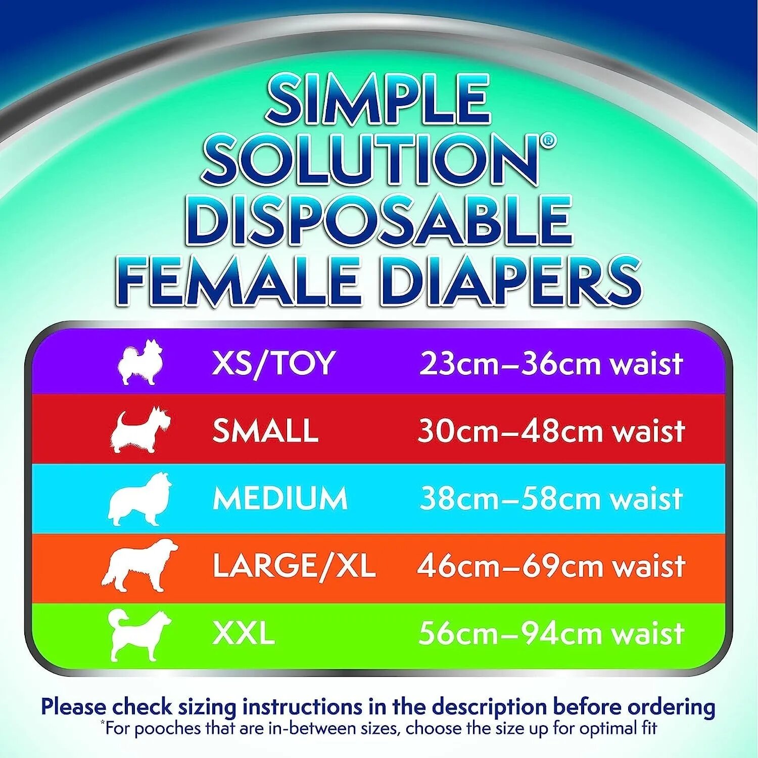 Simple Solution Scutece Caini L/XL 12 buc