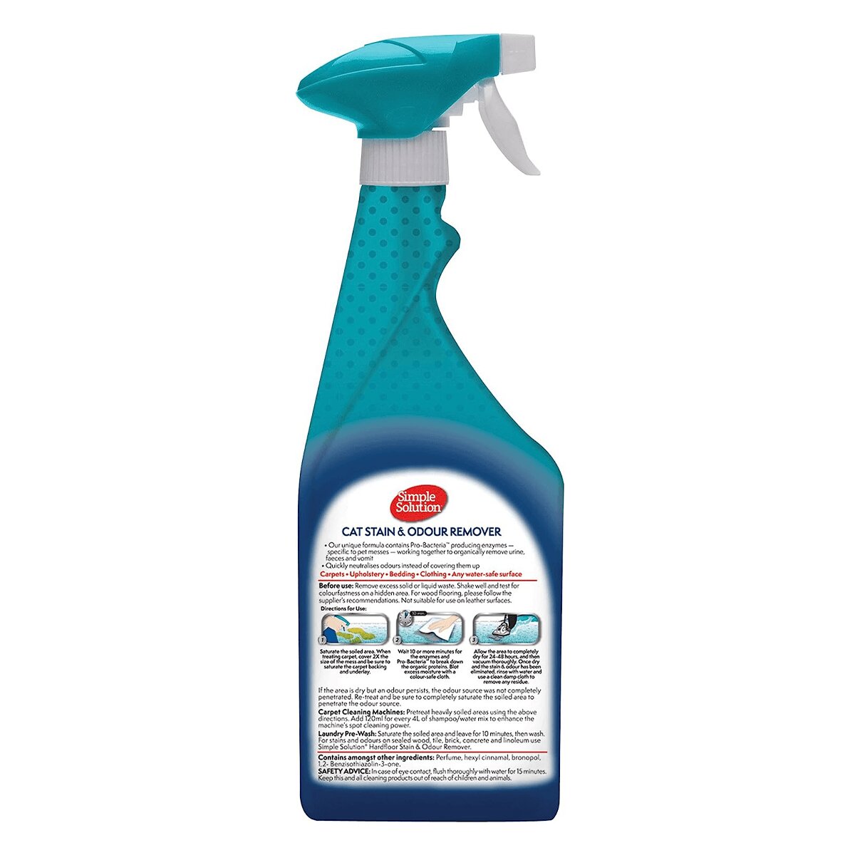 Simple Solution Solutie eliminare pete si mirosuri pisica Bramton 750 ml