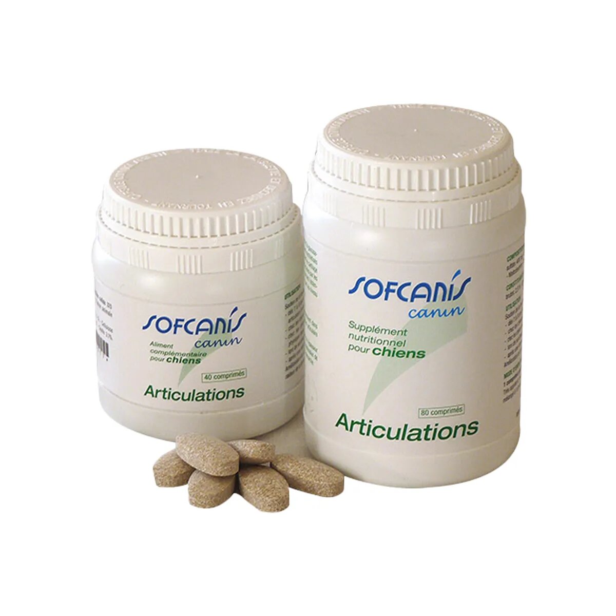 SOFCANIS Articulations supliment sistem articular câini comprimate masticabile Articulations XS-XL supliment sistem articular câini flacon 40 comprimate masticabile