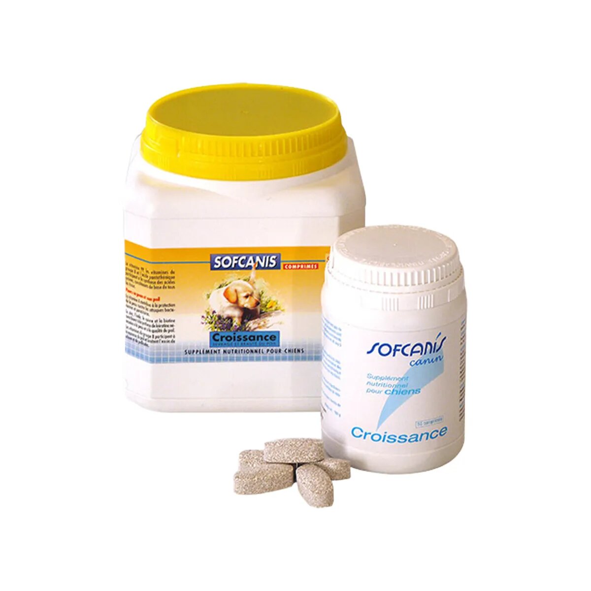 SOFCANIS Croissance supliment sistem osos câini junior comprimate Croissance XS-XL supliment sistem osos câini junior flacon 50 comprimate