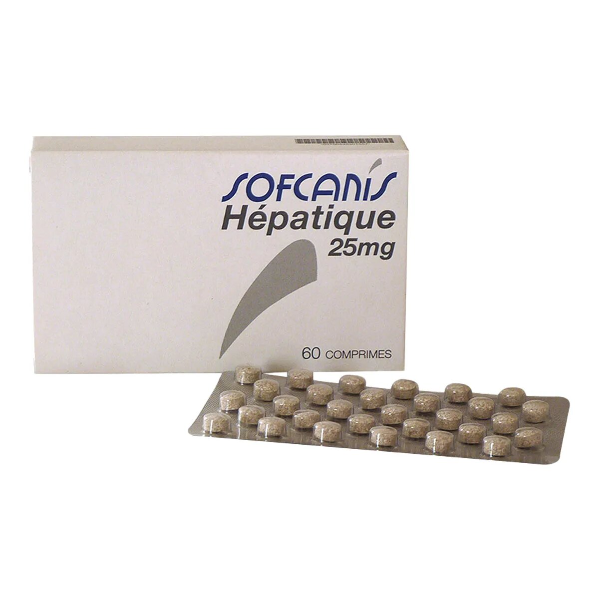 SOFCANIS Hépatique 25mg supliment sistem hepatic câini comprimate Hépatique 25mg XS-S supliment sistem hepatic câini și pisici blister 60 comprimate