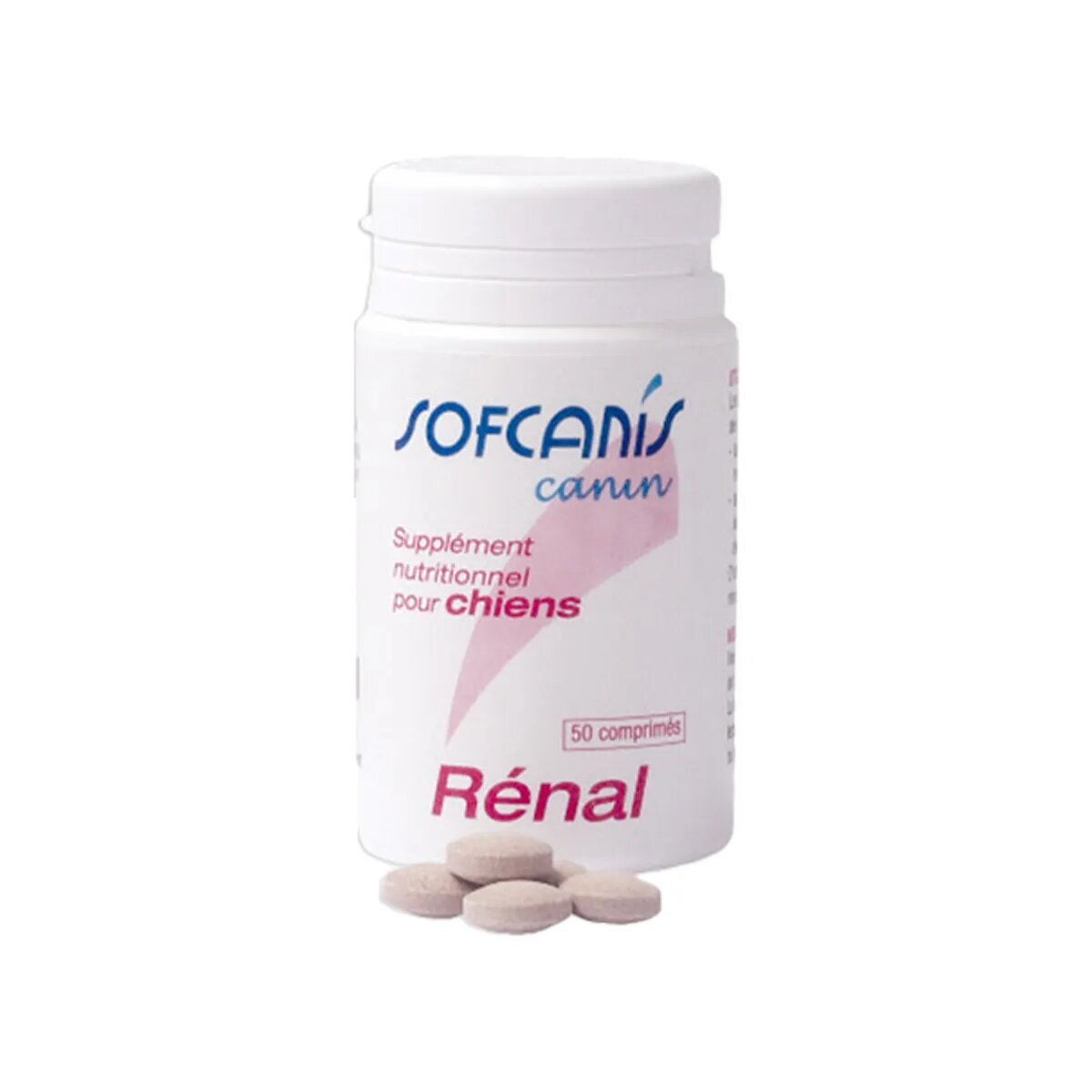 SOFCANIS Renal supliment sistem renal câini comprimate Renal XS-XL supliment sistem renal câini flacon 50 comprimate