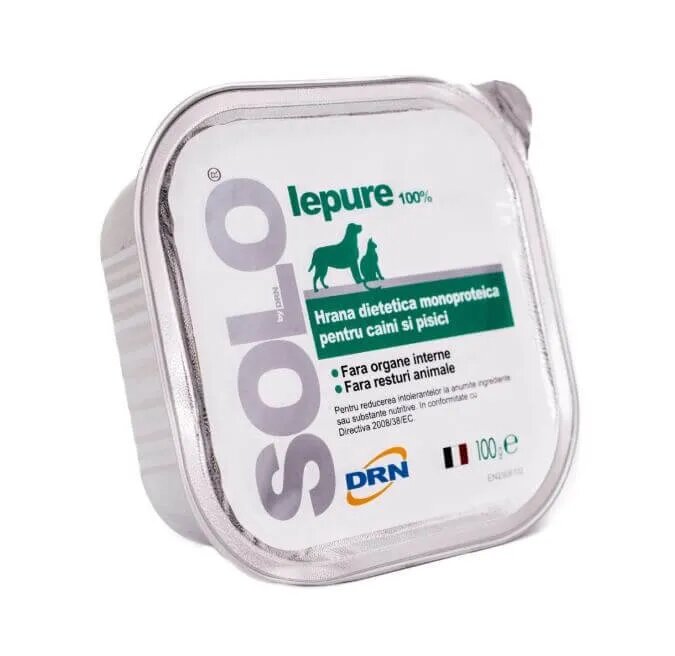 Solo DRN Dog Cat Iepure 100 g