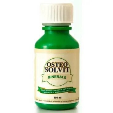 Solvit Suplimente Nutritive Osteo 100 ml