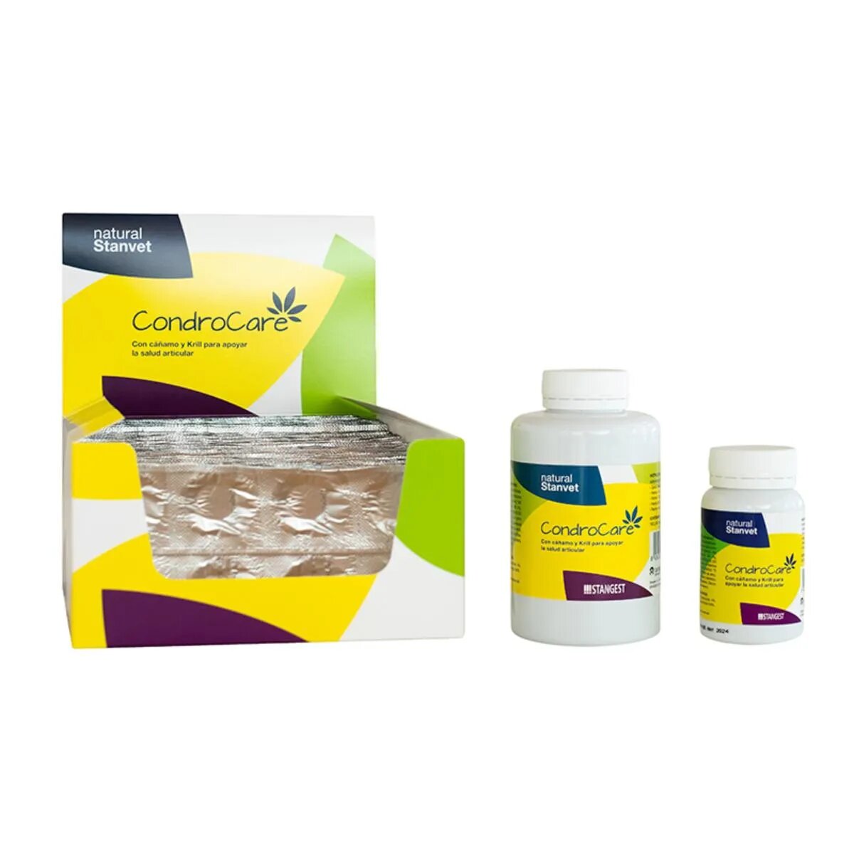 Stangest CondroCare supliment sistem articular câini comprimate CondroCare XS-XL supliment sistem articular câini și pisici flacon 90 comprimate