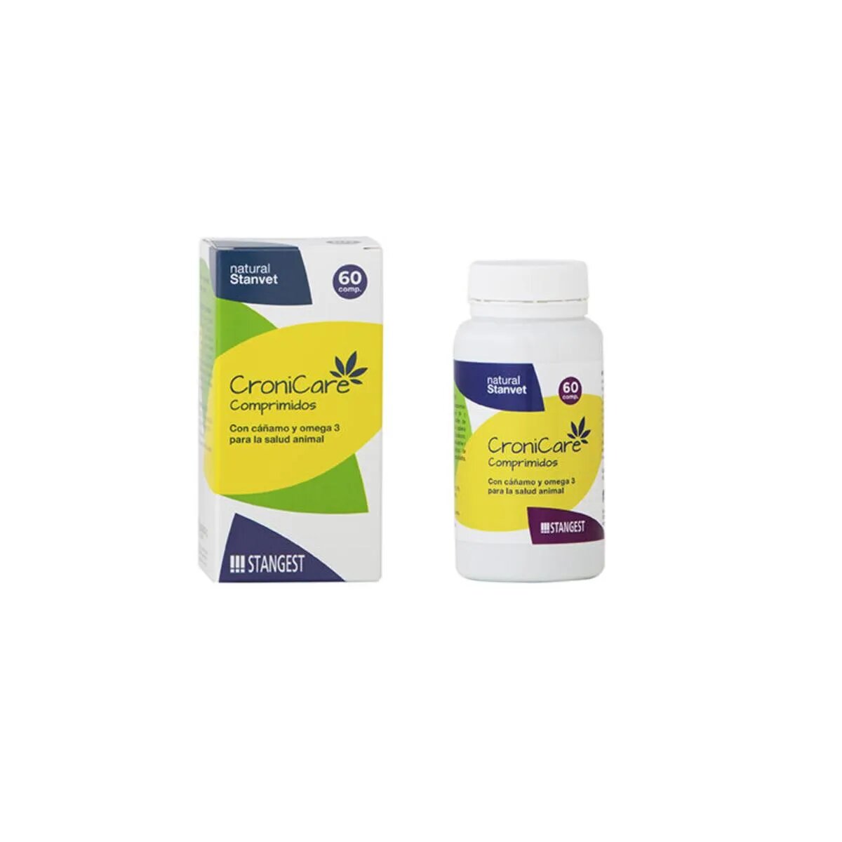 Stangest CroniCare supliment sistem nervos & calmante afecțiuni oncologice câini comprimate CroniCare XS-XL supliment sistem nervos & calmante afecțiuni oncologice câini și pisici flacon 60 comprimate