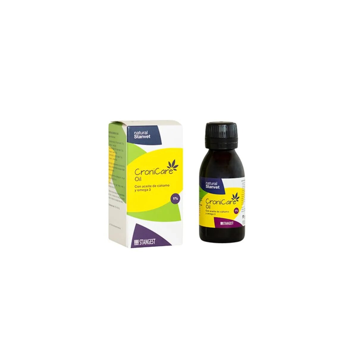 Stangest CroniCare supliment sistem nervos & calmante afecțiuni oncologice câini ulei CroniCare XS-XL supliment sistem nervos & calmante afecțiuni oncologice câini și pisici flacon ulei 100ml