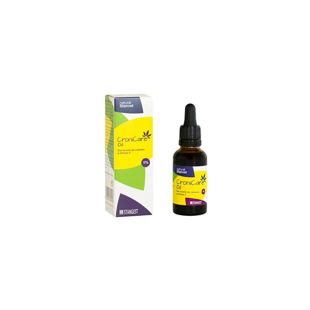 Stangest CroniCare supliment sistem nervos & calmante afecțiuni oncologice câini ulei CroniCare XS-XL supliment sistem nervos & calmante afecțiuni oncologice câini și pisici flacon ulei 30ml