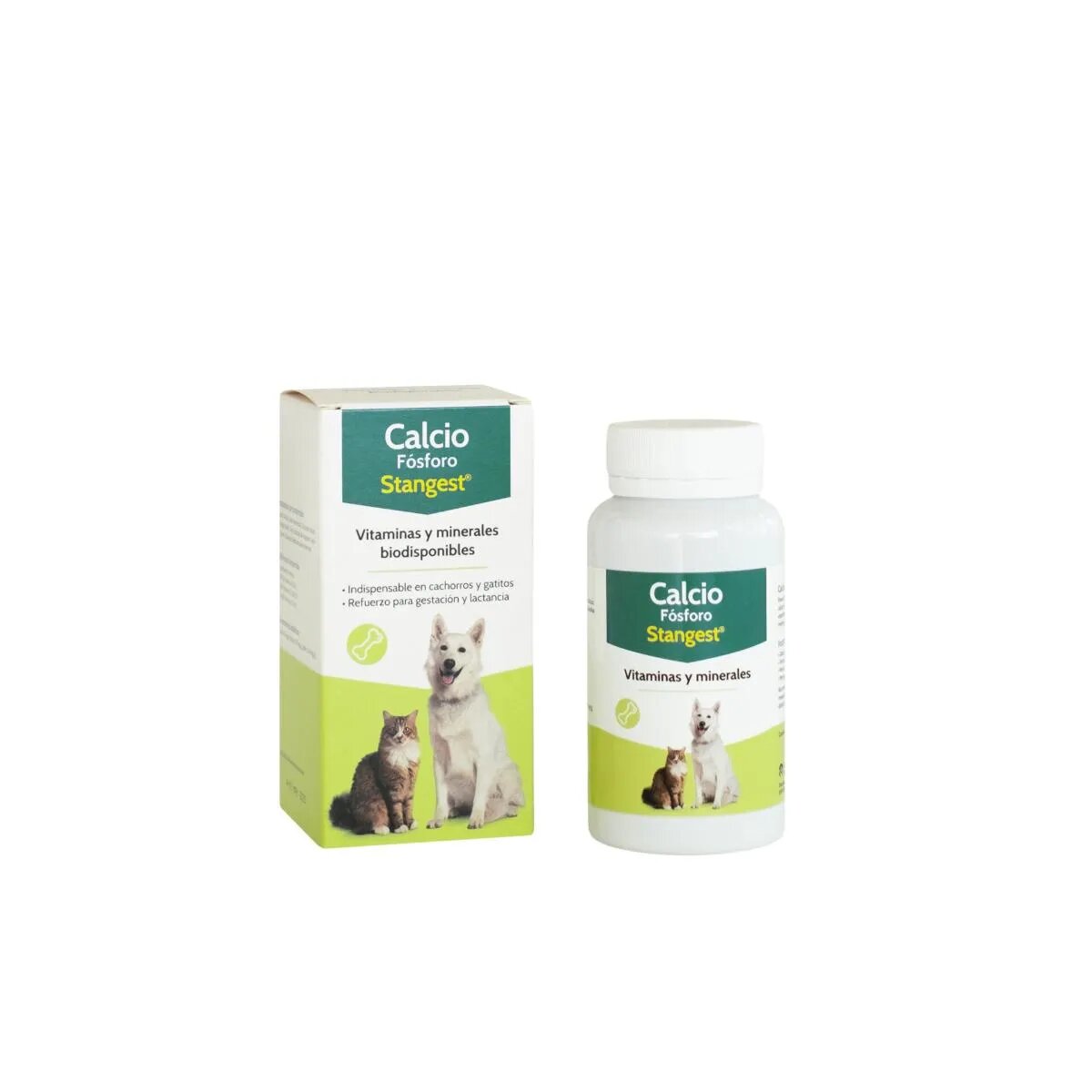 Stangest Dicalfon supliment sistem osos câini junior comprimate Dicalfon XS-XL supliment sistem osos câini și pisici junior flacon 100 comprimate