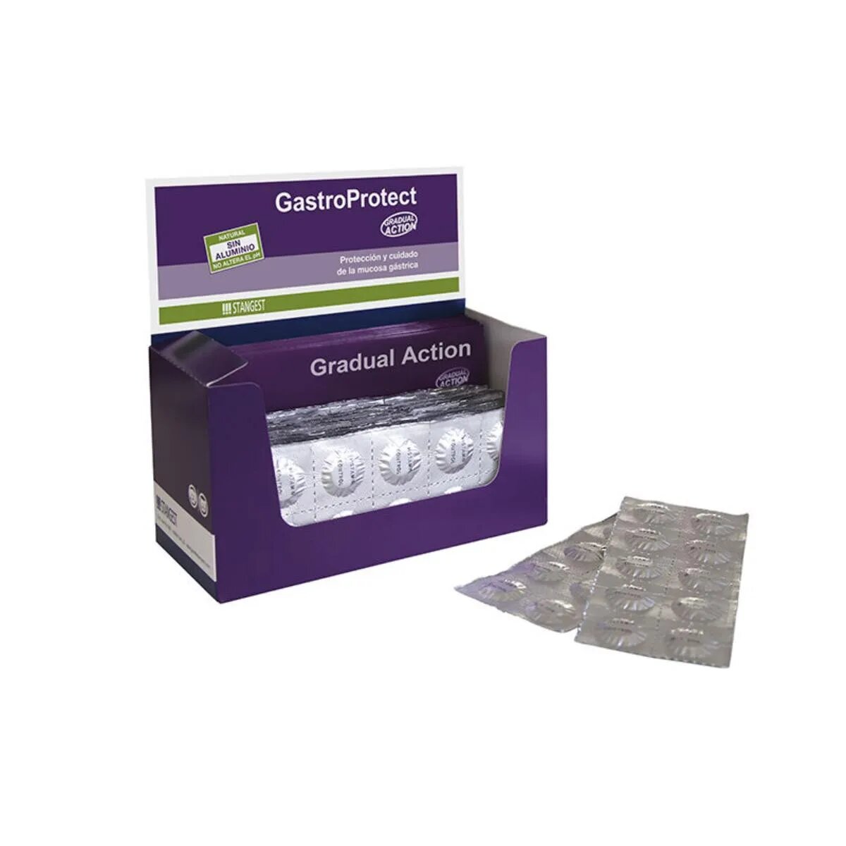 Stangest Gastroprotect supliment sistem digestiv & probiotice câini comprimate Gastroprotect XS-XL supliment sistem digestiv & probiotice câini și pisici cutie 96 comprimate