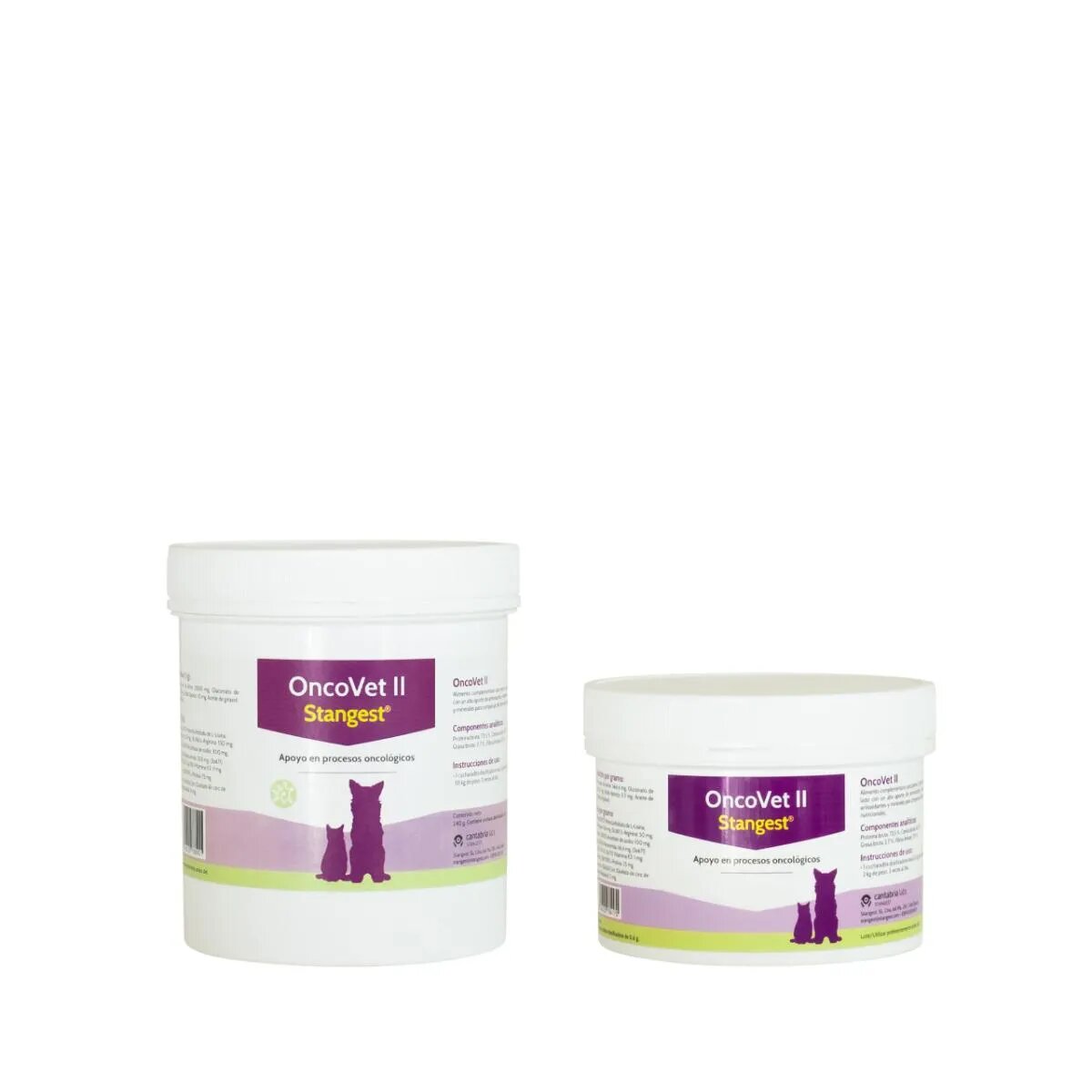 Stangest Oncovet II XS-XL supliment afecțiuni oncologice câini și pisici flacon pudră 240g