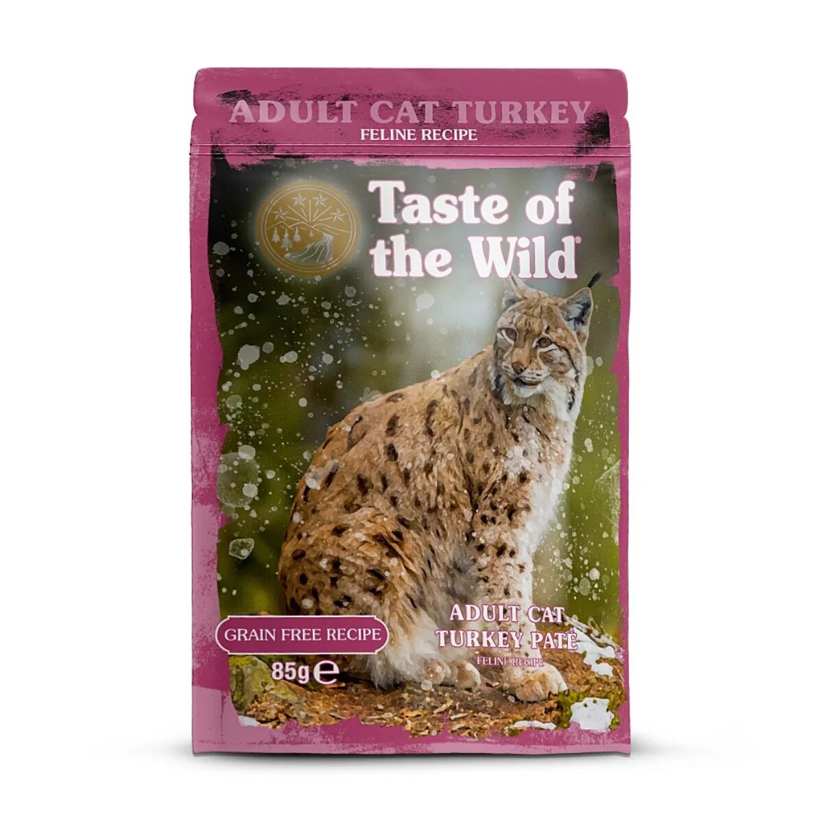 Taste Of The Wild Curcan plic hrană umedă fără cereale pisici (pate) 85g