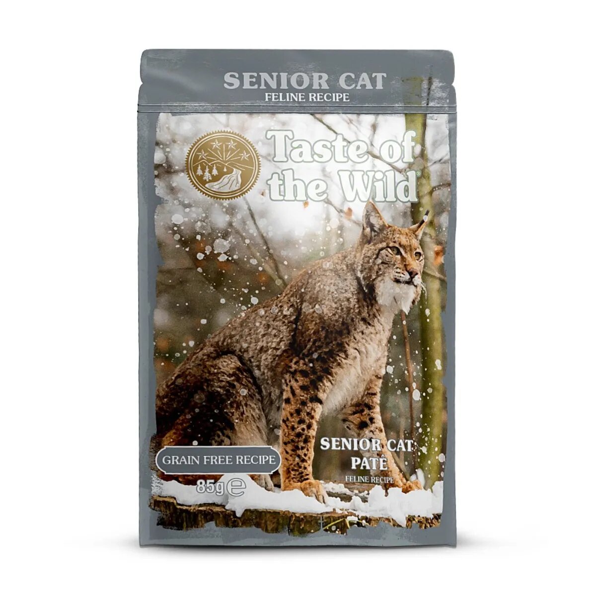 Taste Of The Wild Senior Pui plic hrană umedă fără cereale pisici senior (pate) 85g
